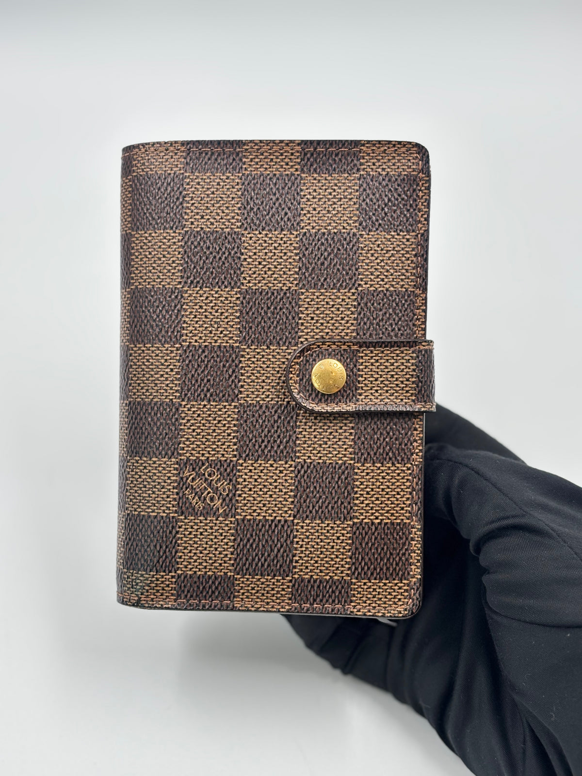 LV Damier Ebene French Purse Wallet