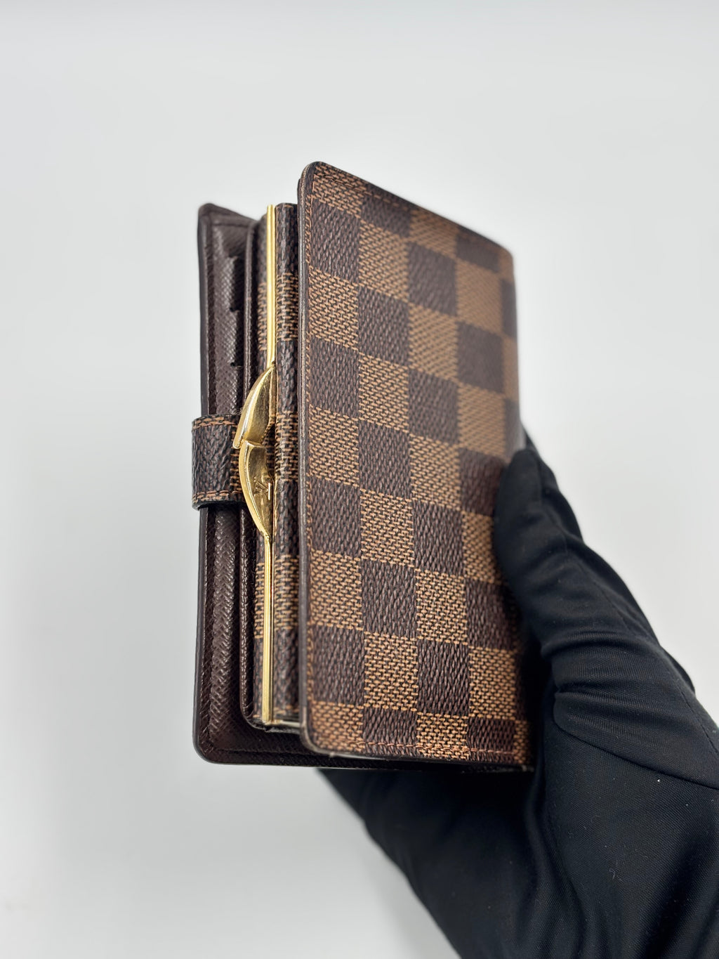 LV Damier Ebene French Purse Wallet