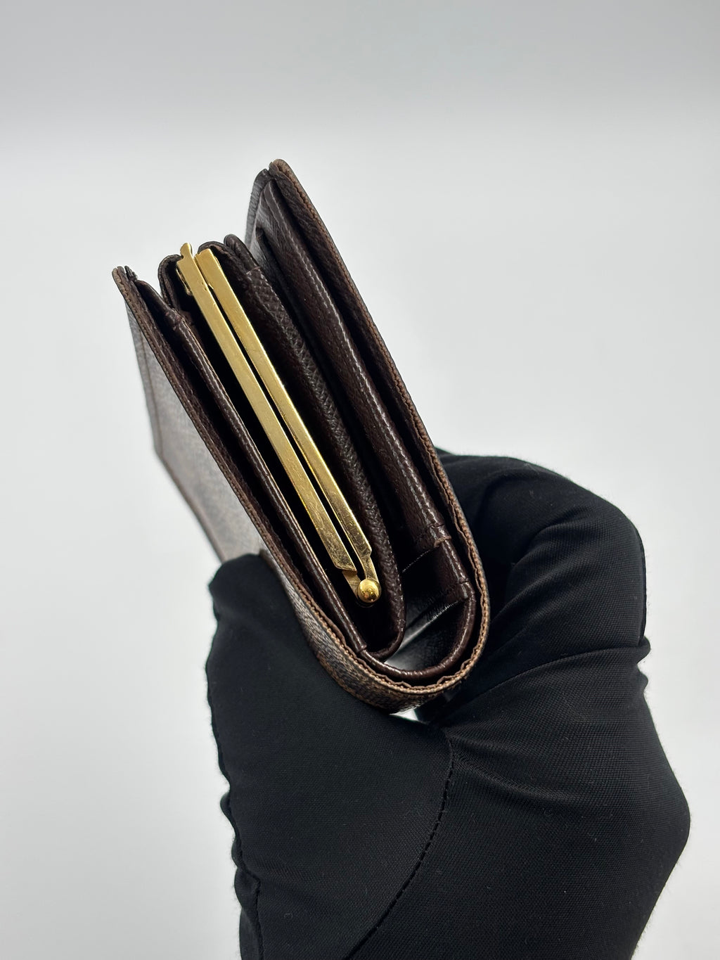 LV Damier Ebene French Purse Wallet