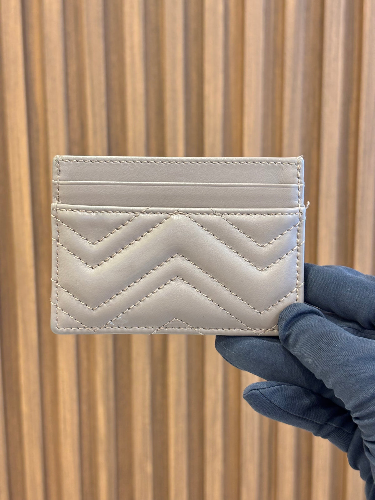 Gucci Marmont Matelasse Leather Card Case