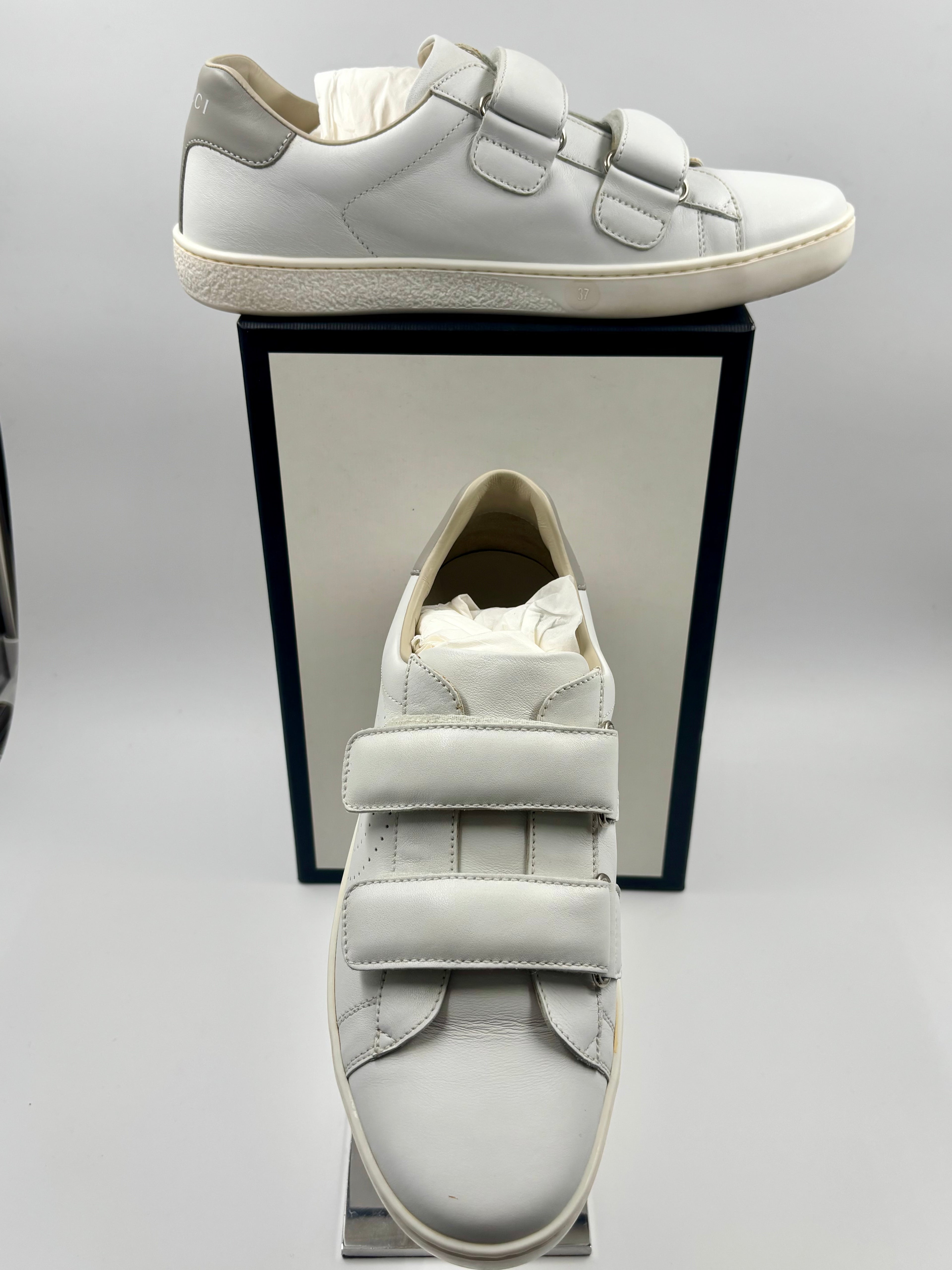 Gucci White Trainers