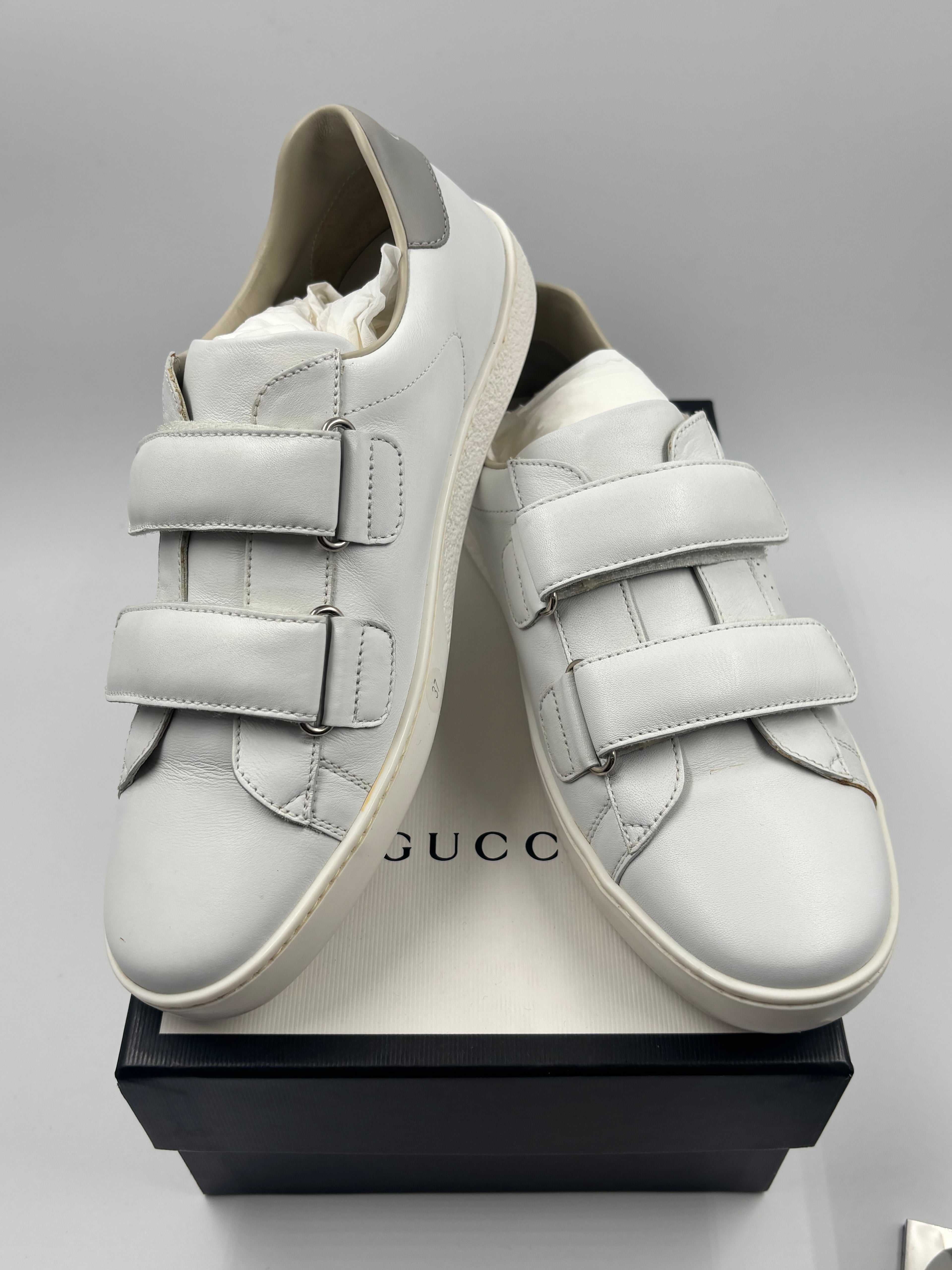 Gucci White Trainers