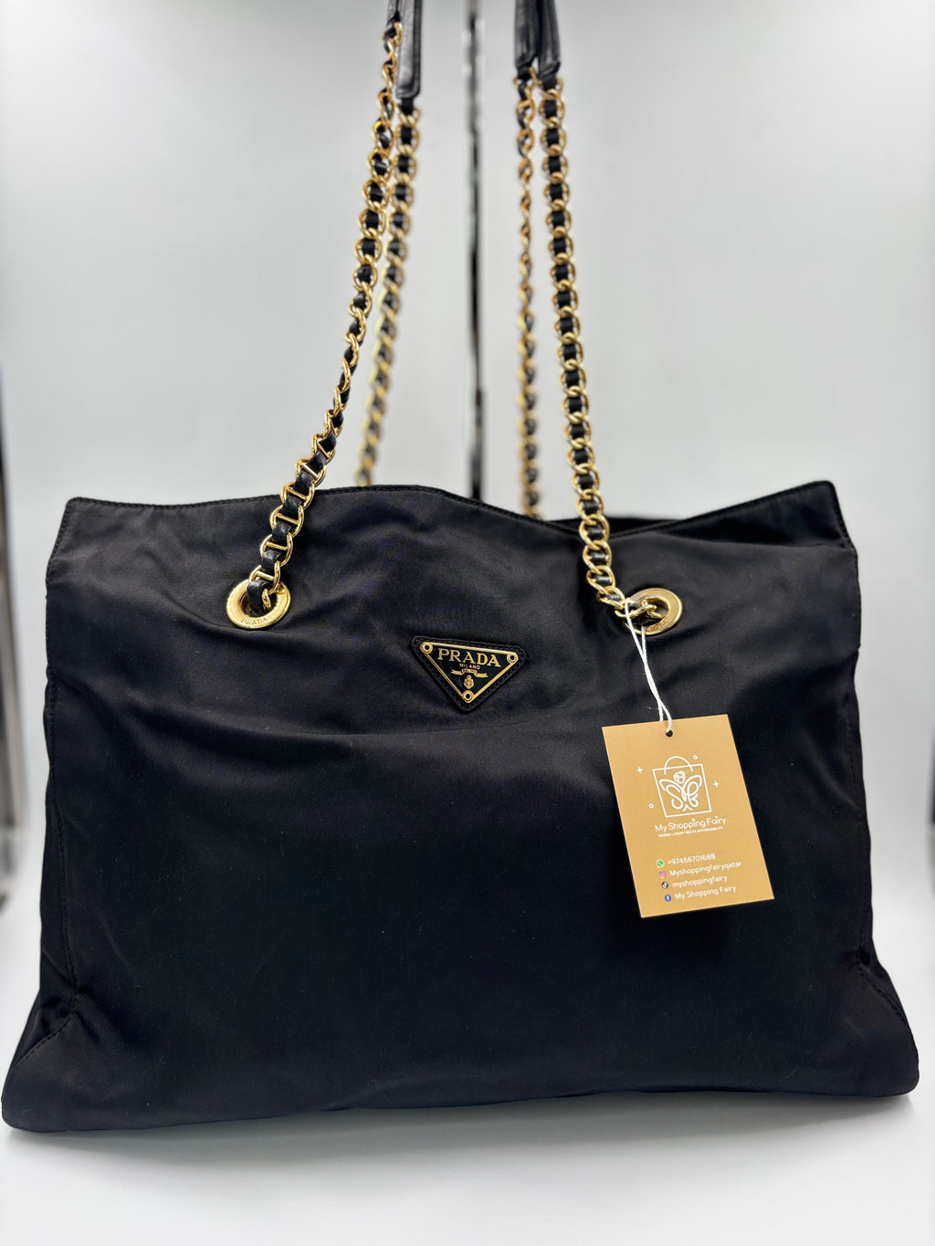 Prada Tessuto Nylon Tote Bag