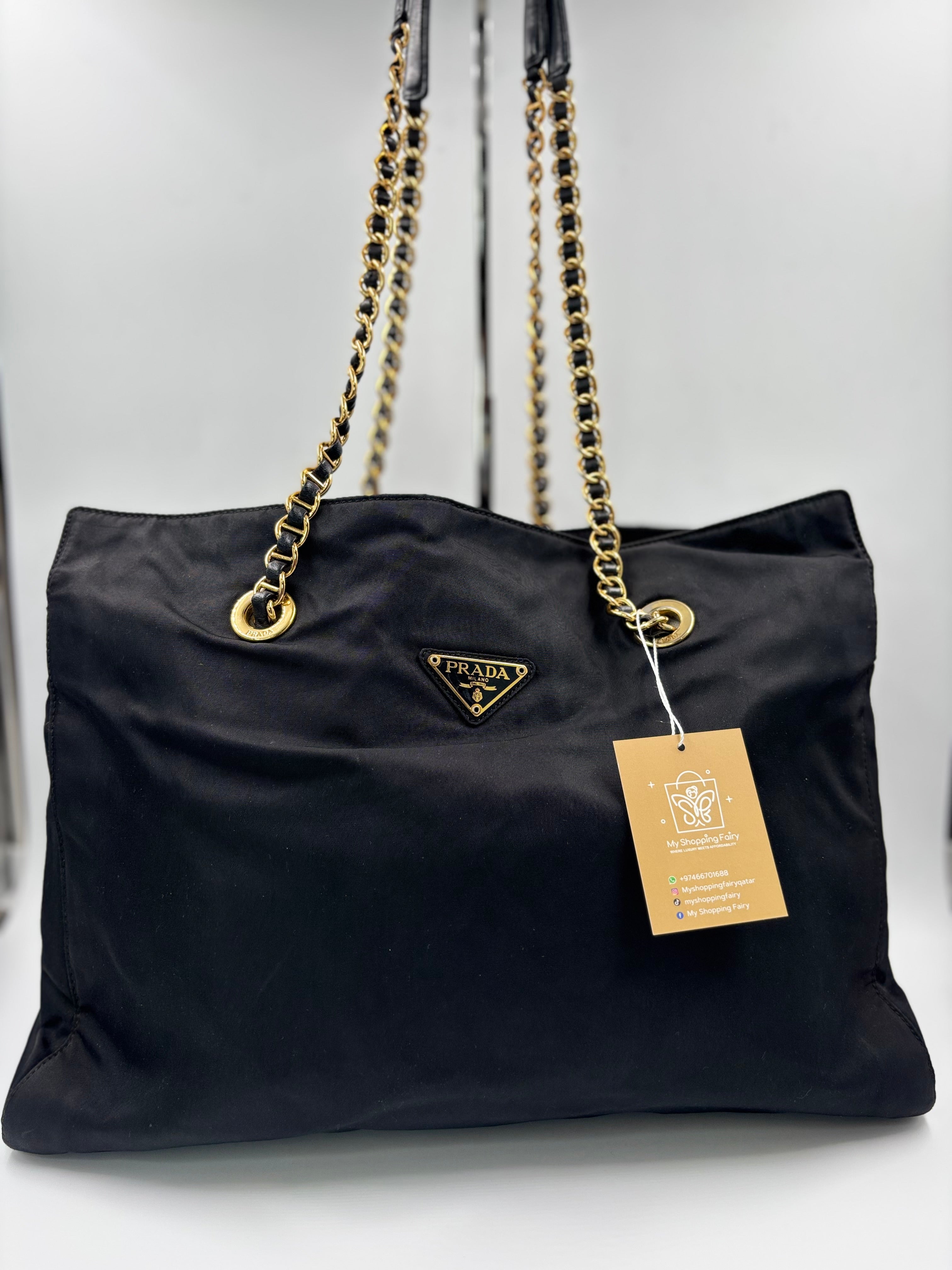 Prada Tessuto Nylon Tote Bag
