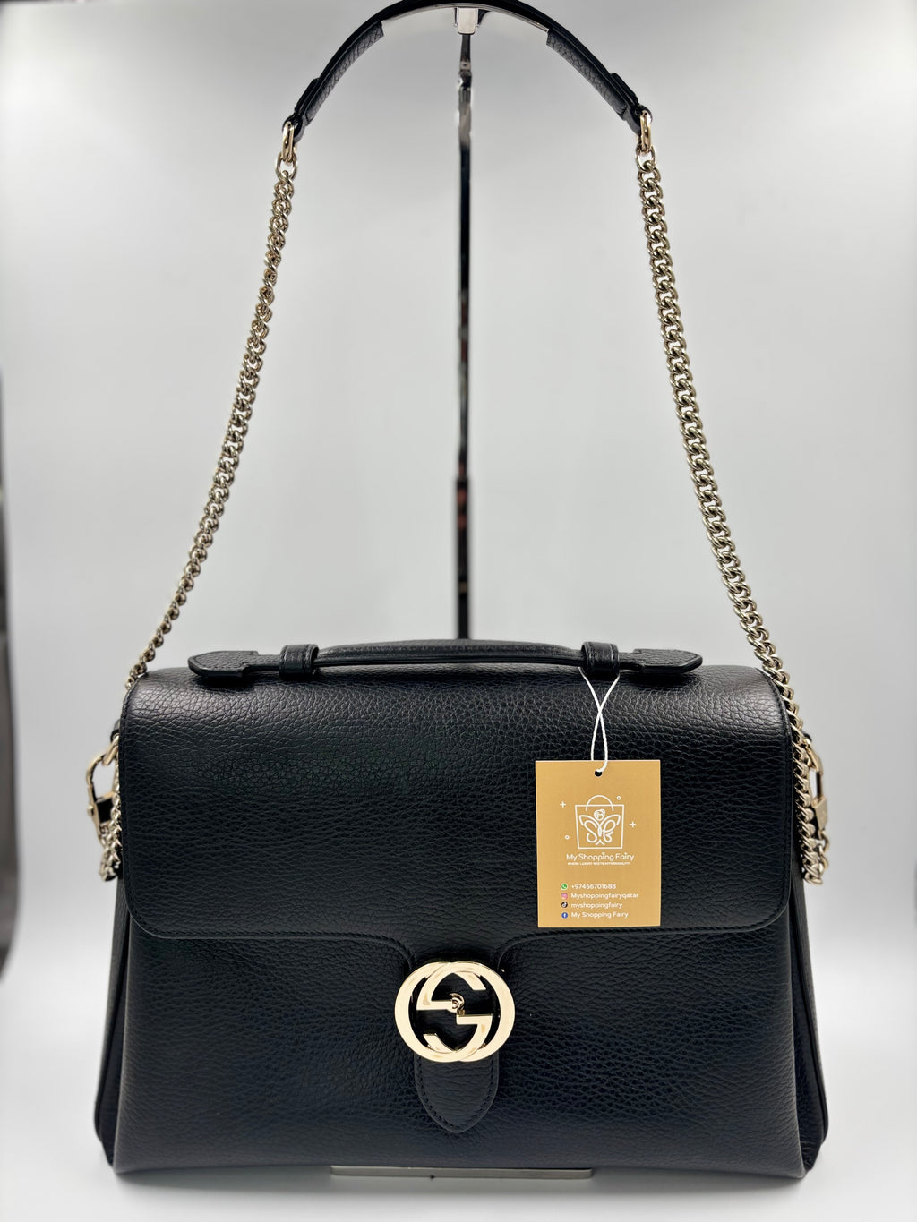 Gucci Interlocking Top Handle Bag