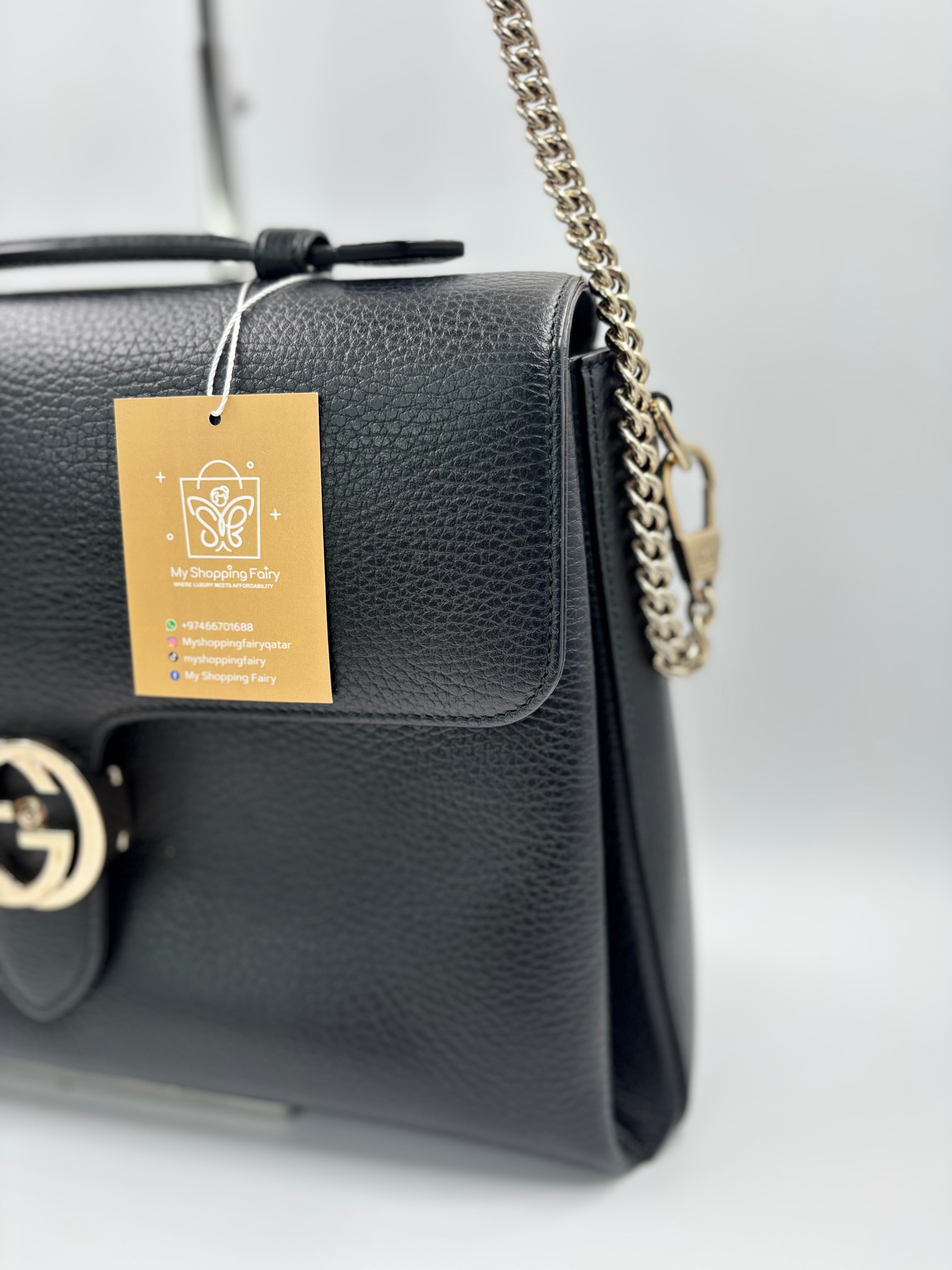 Gucci Interlocking Top Handle Bag