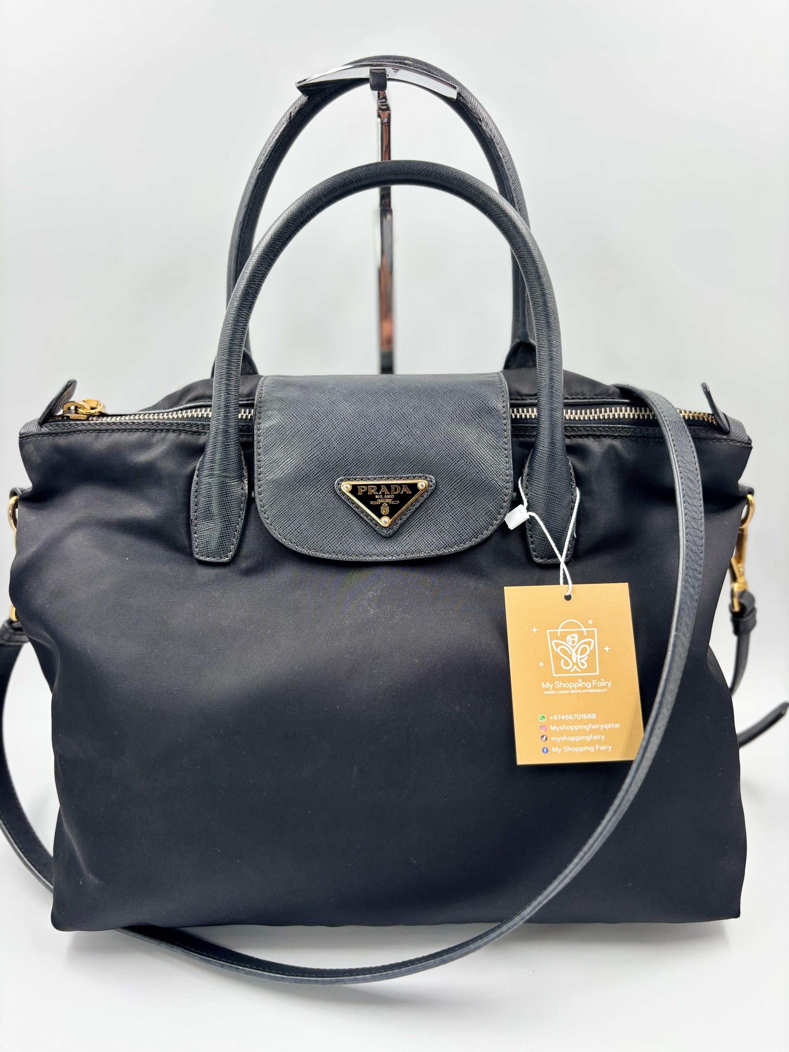 Prada Tessuto Nylon Tote Bag
