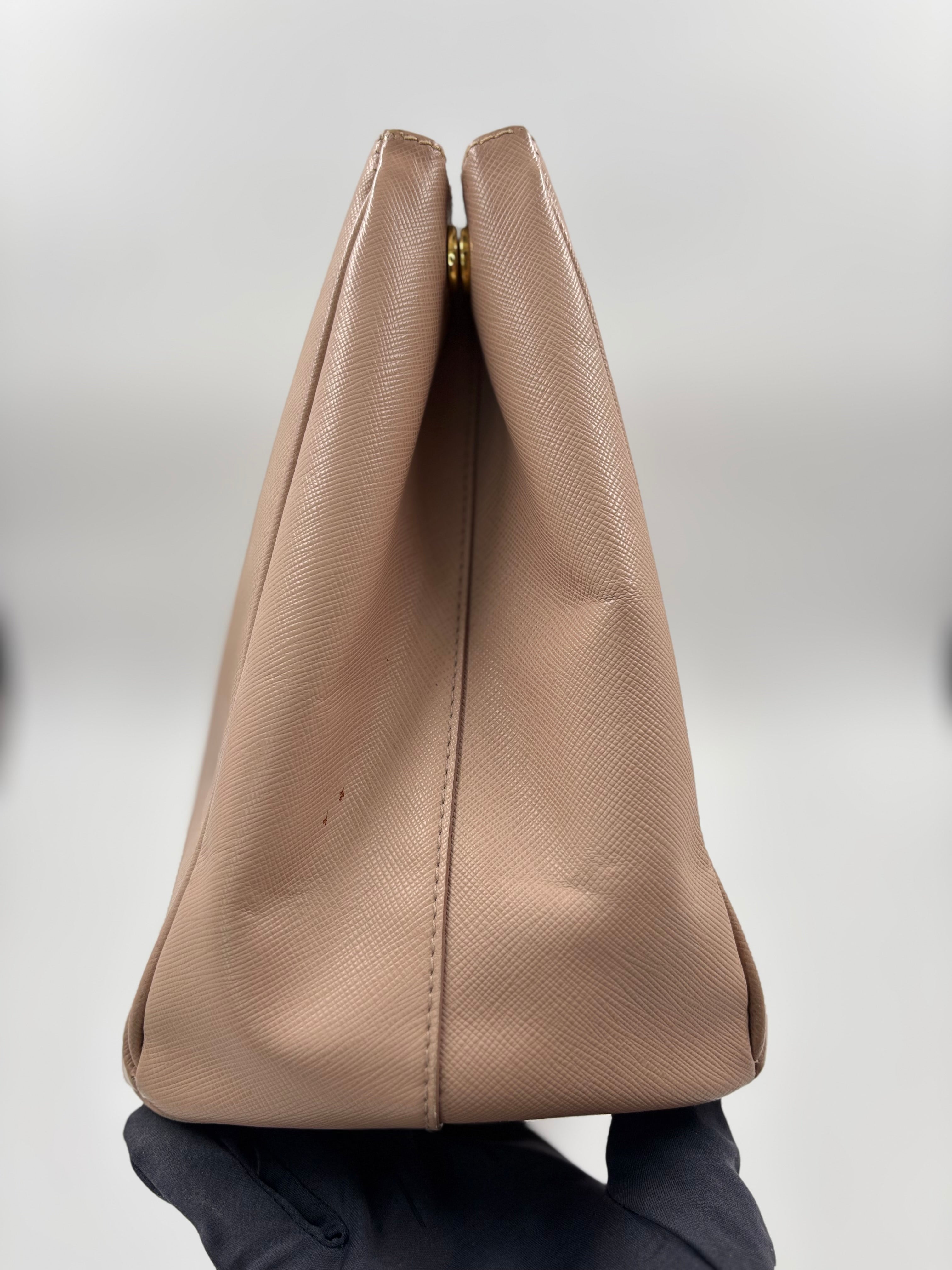 Prada Saffiano Medium Tote Bag