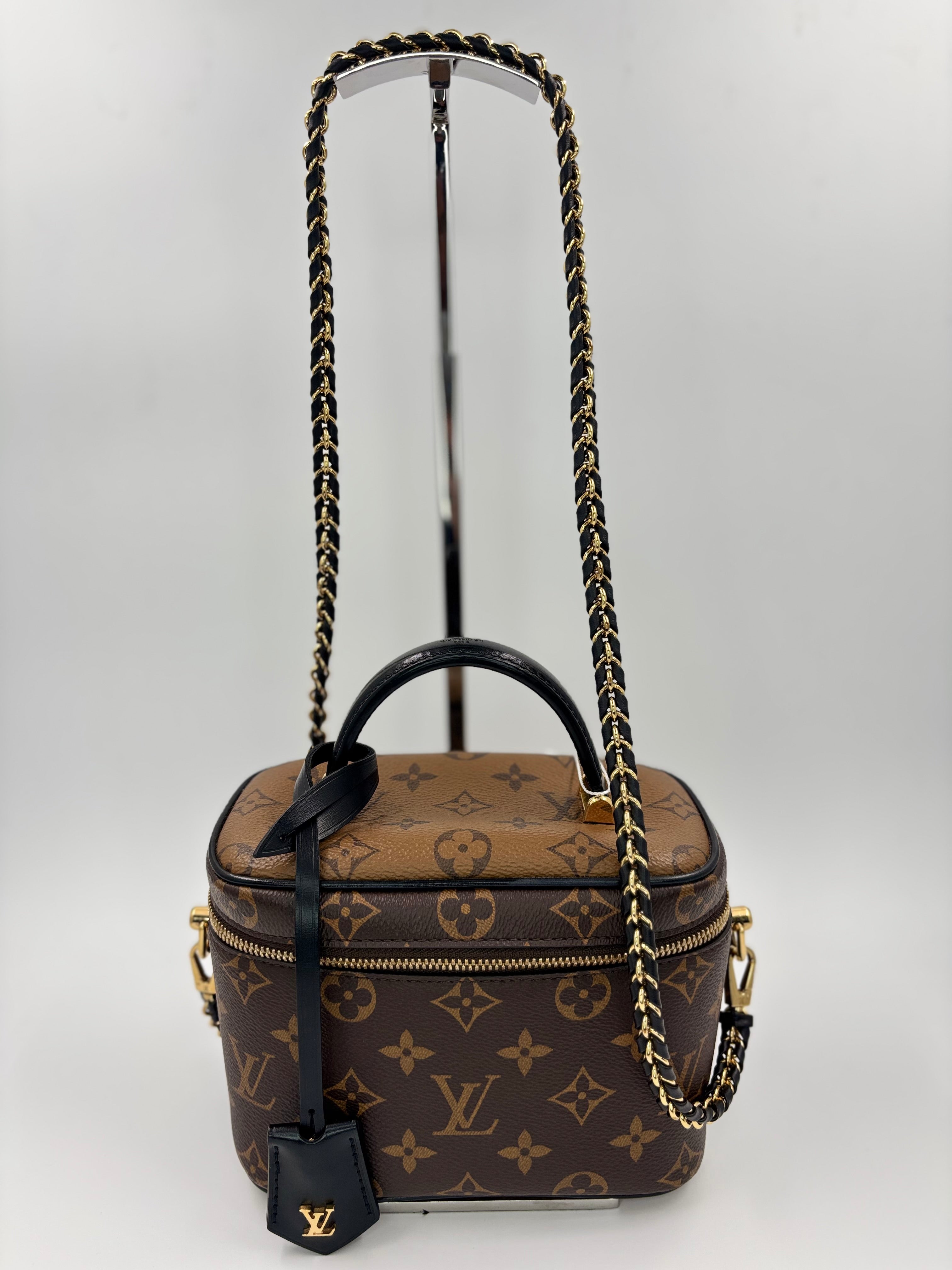 LV Monogram Reverse Vanity PM