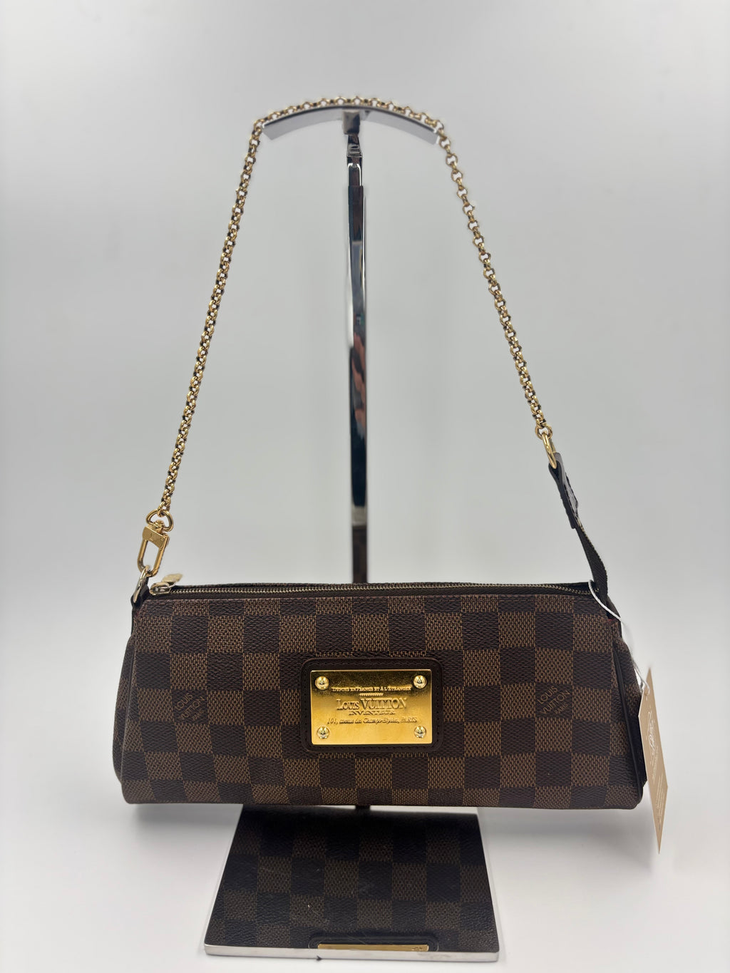 LV Damier Canvas Eva Clutch Bag