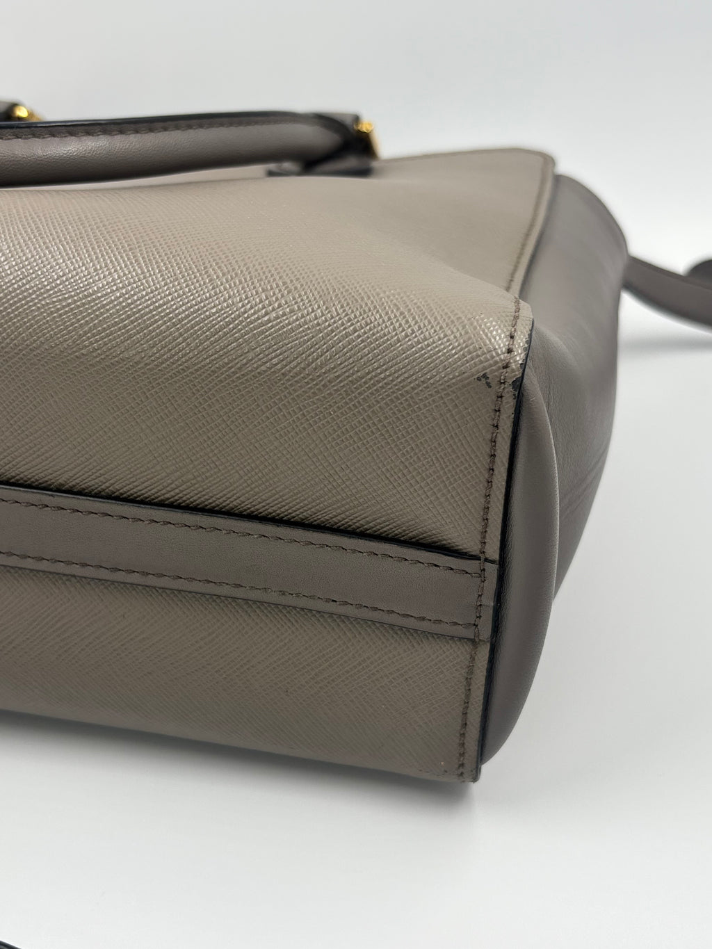 Prada Argilla Saffiano Soft Calf Tote