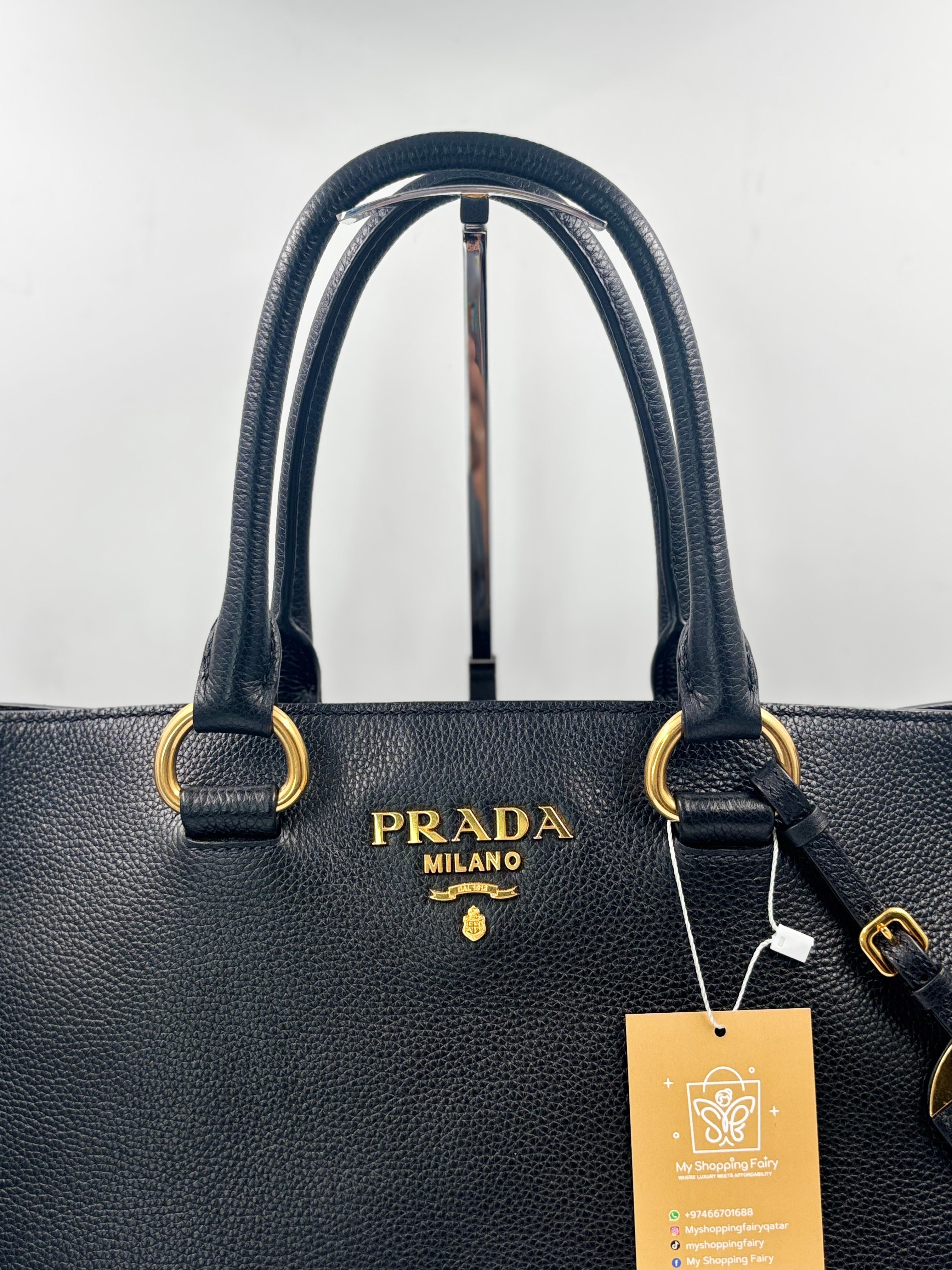 Prada Vitello Tote Bag