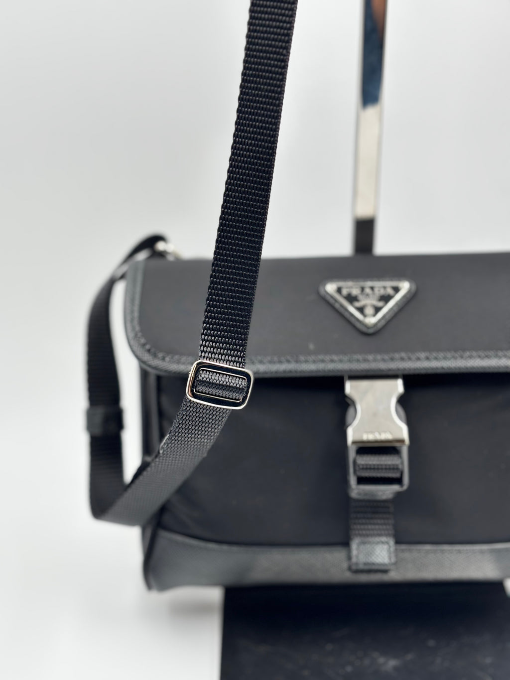 Prada Re-Nylon and Saffiano Leather Smartphone case