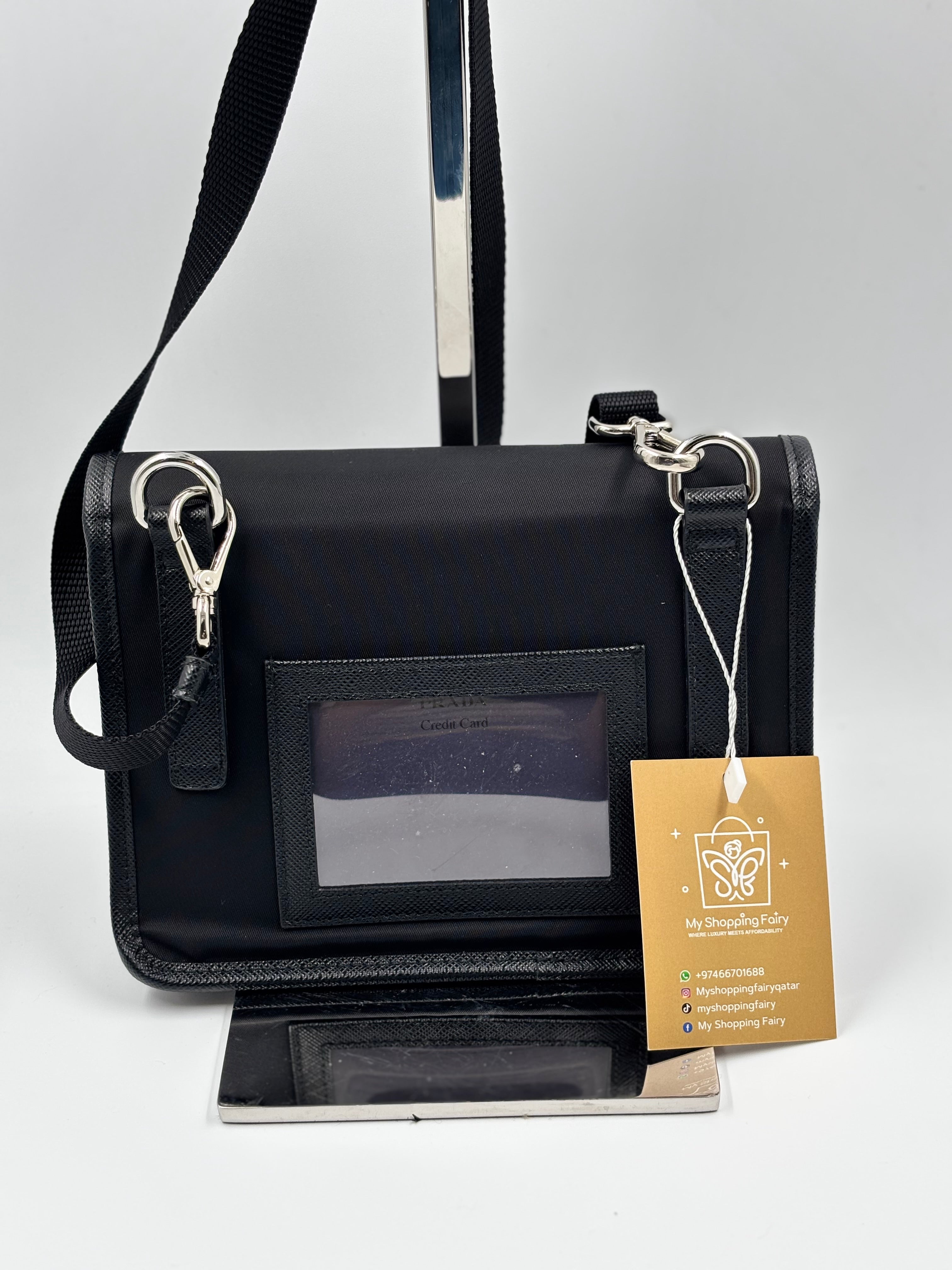 Prada Re-Nylon and Saffiano Leather Smartphone case