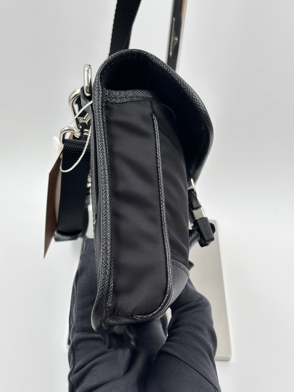 Prada Re-Nylon and Saffiano Leather Smartphone case