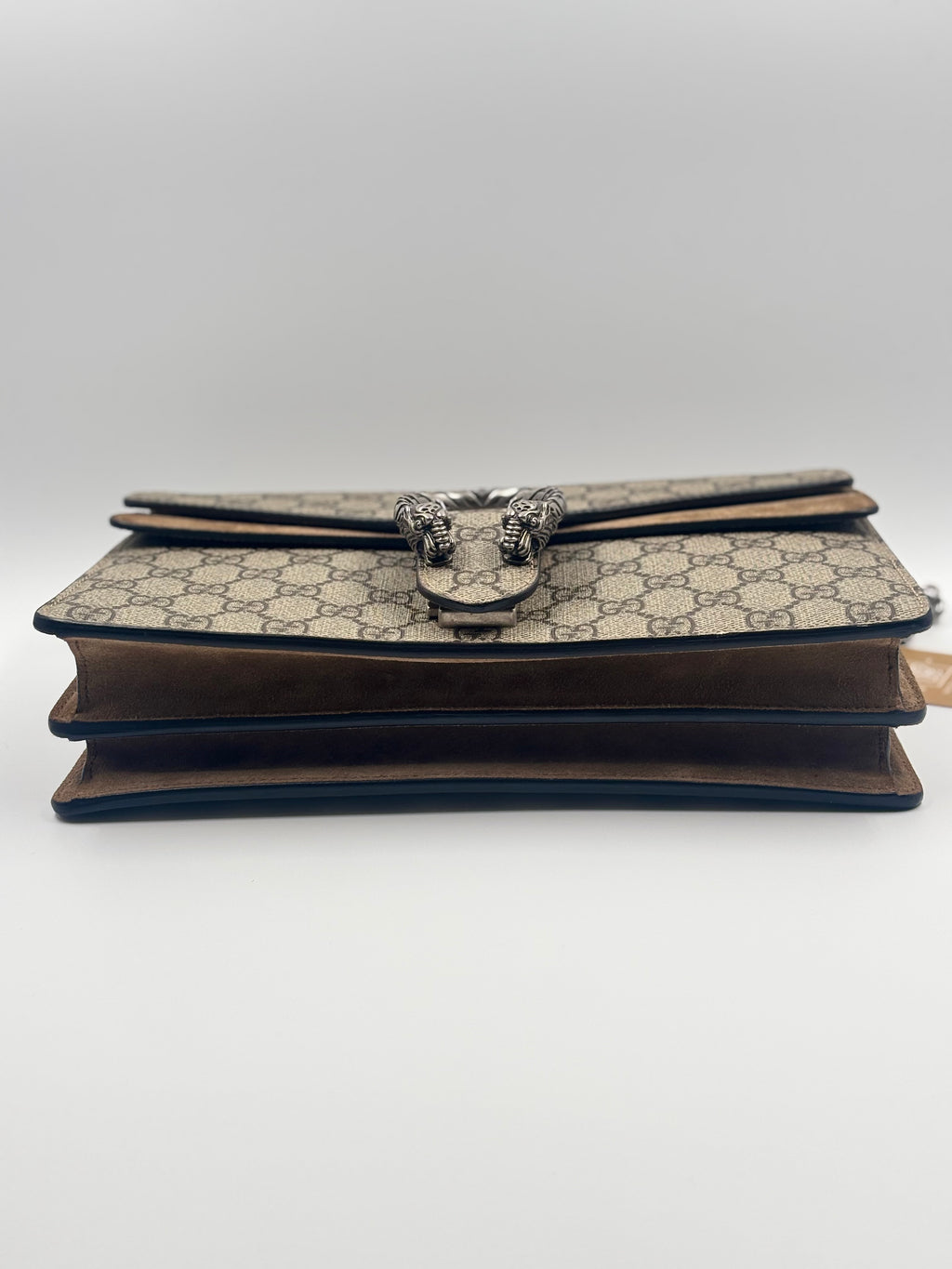 Gucci Beige GG Supreme Coated Canvas Dionysus Medium Shoulder Bag