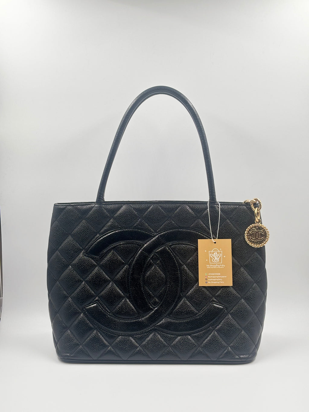 Chanel Medallion Tote Bag