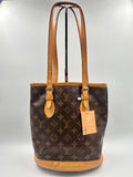 LV Monogram Petit Bucket Bag