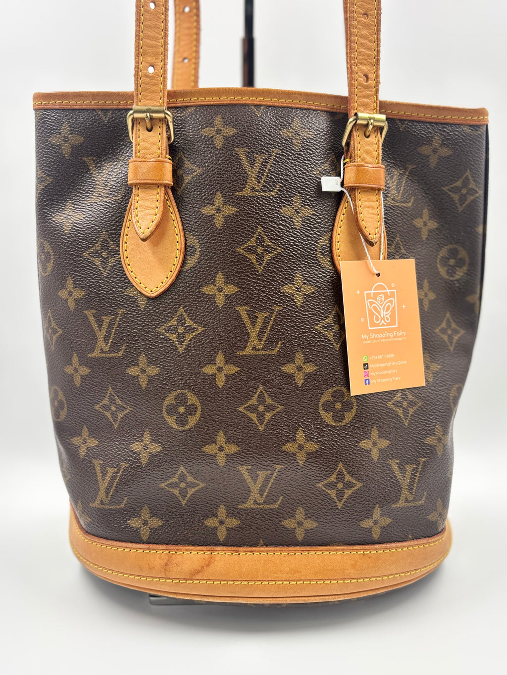 LV Monogram Petit Bucket Bag