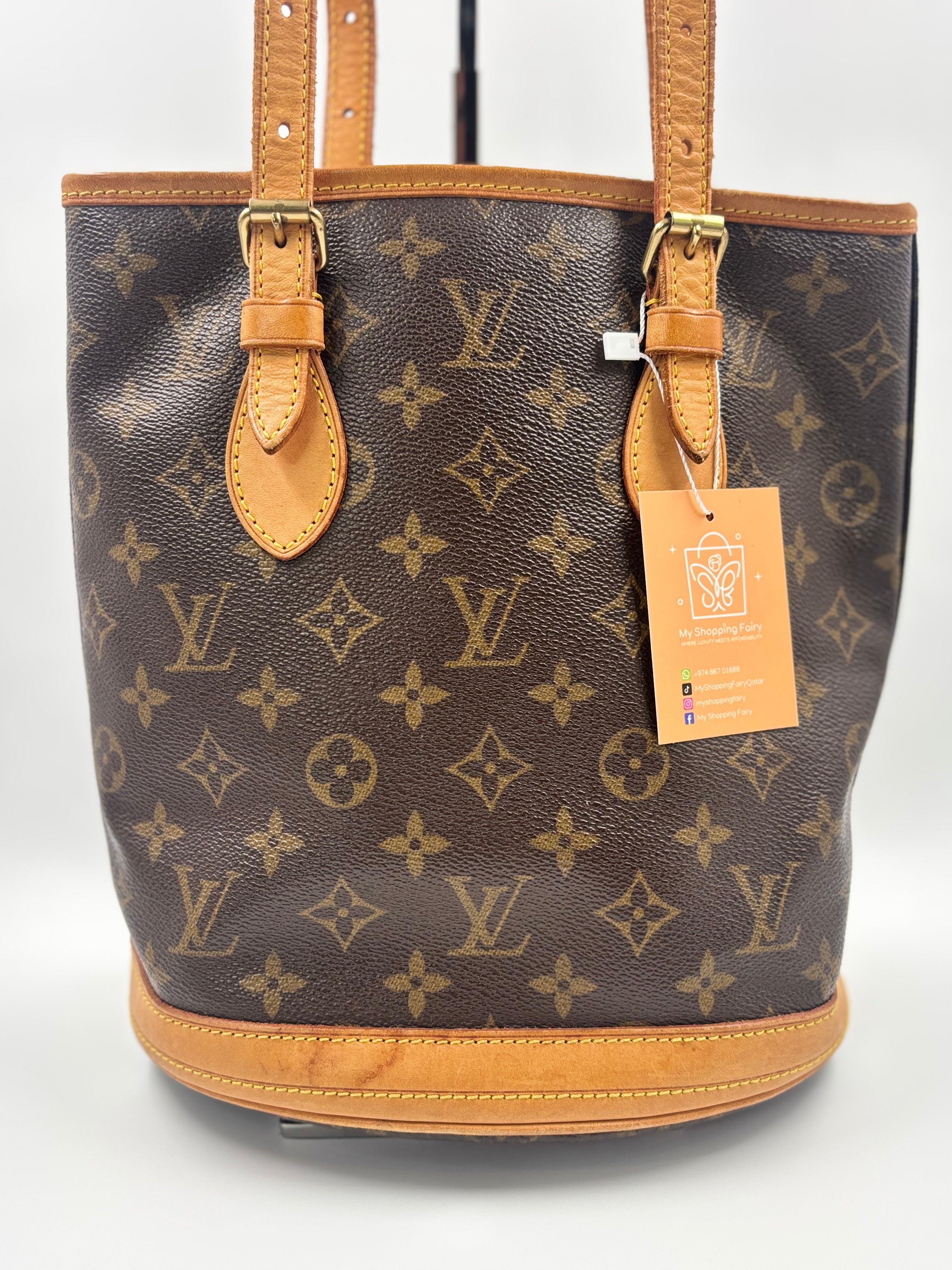 LV Monogram Petit Bucket Bag