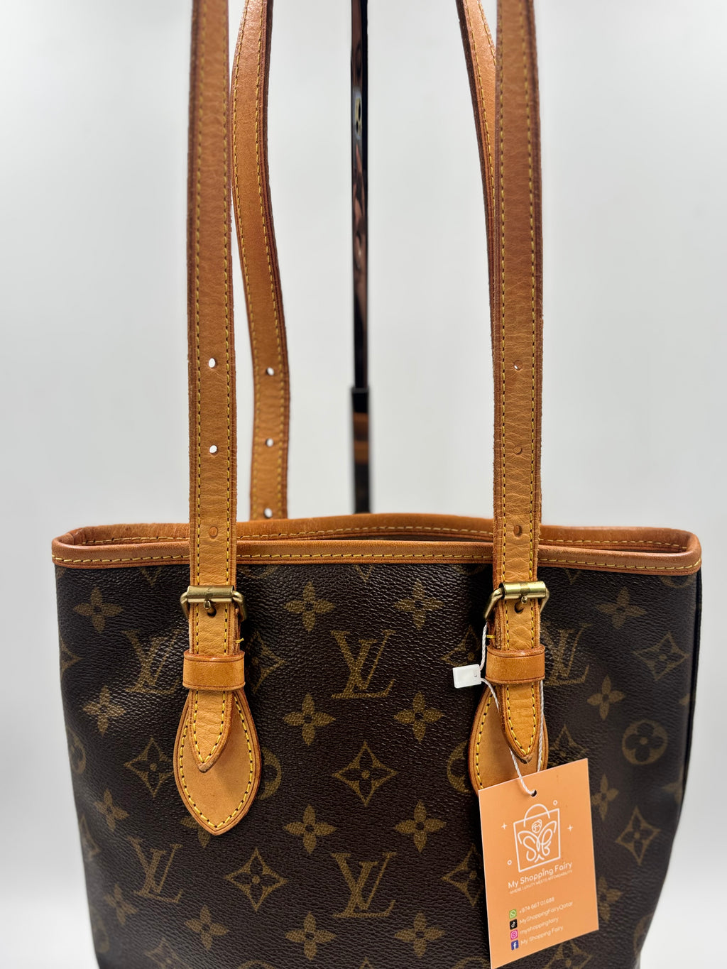 LV Monogram Petit Bucket Bag