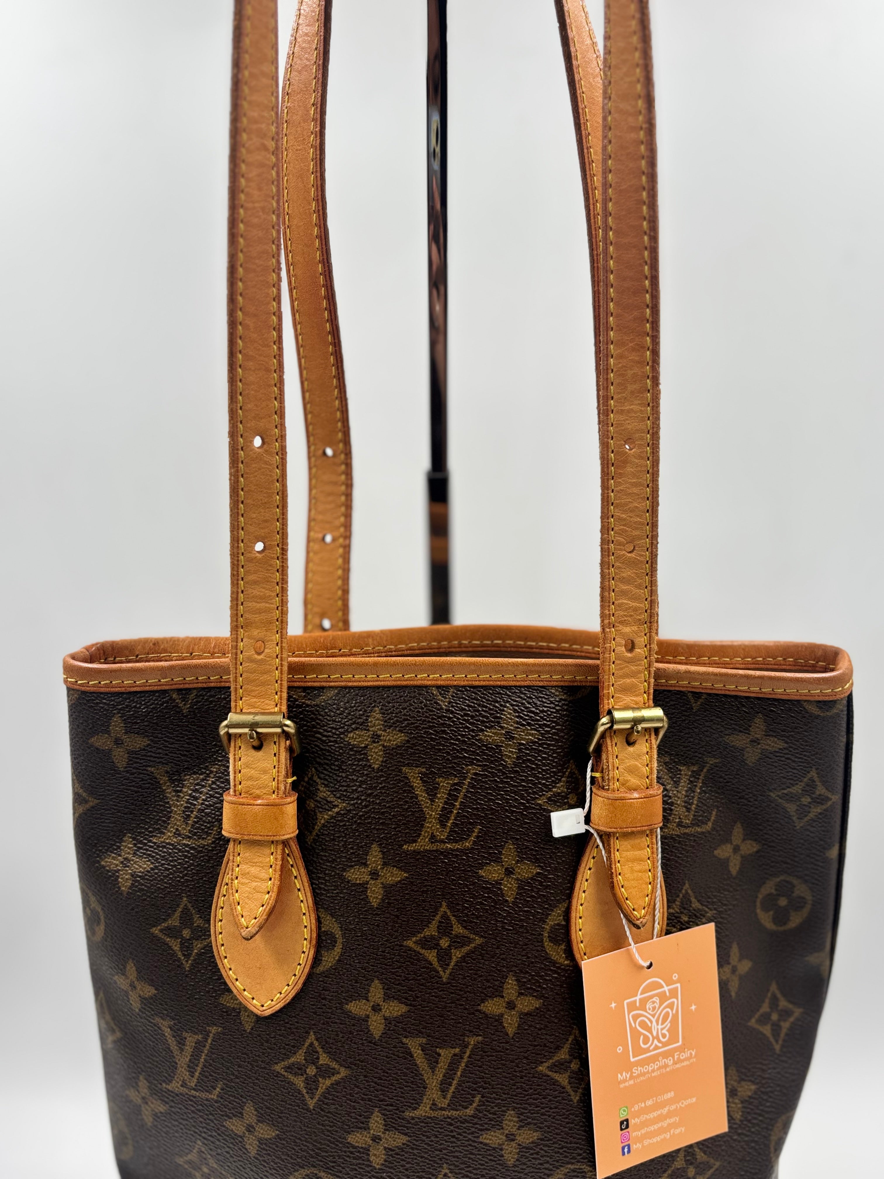 LV Monogram Petit Bucket Bag