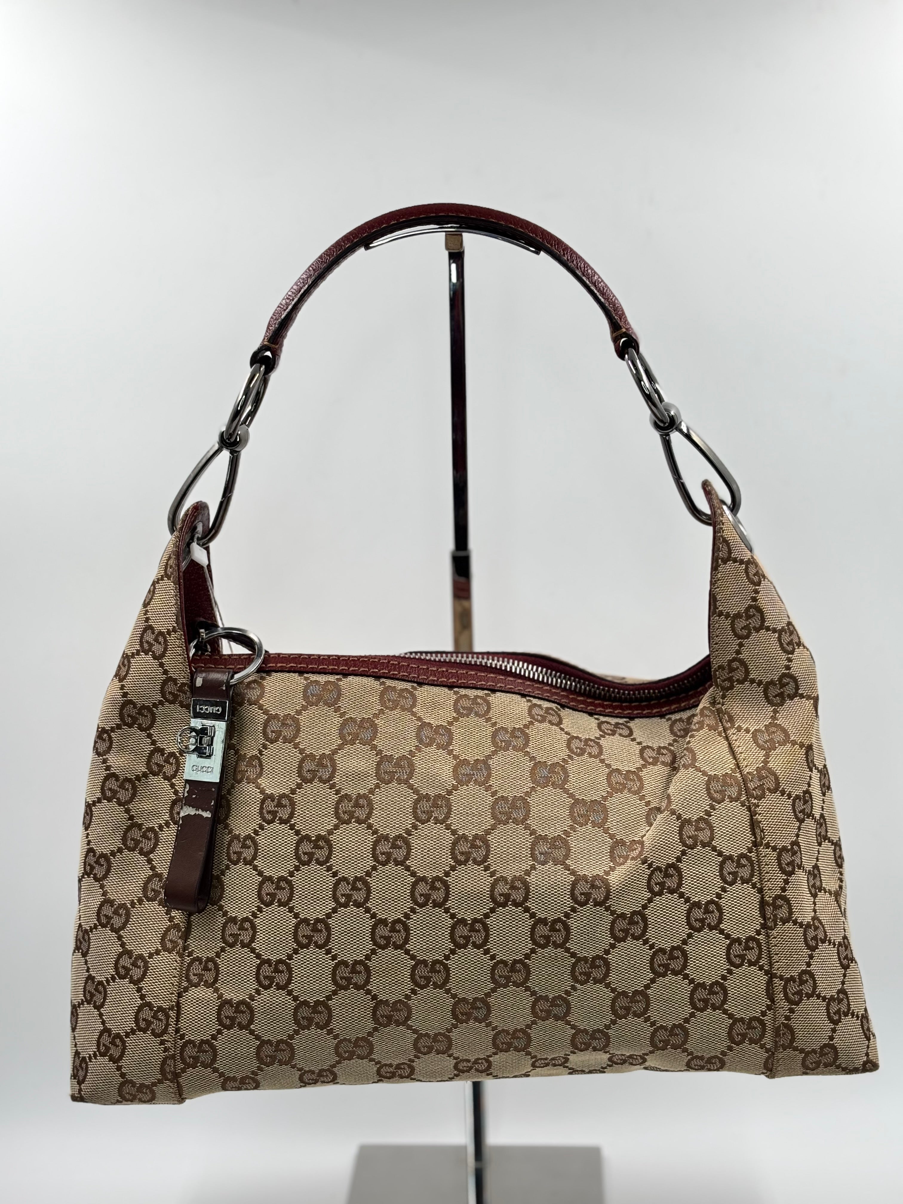 Gucci Canvas Shoulder Bag