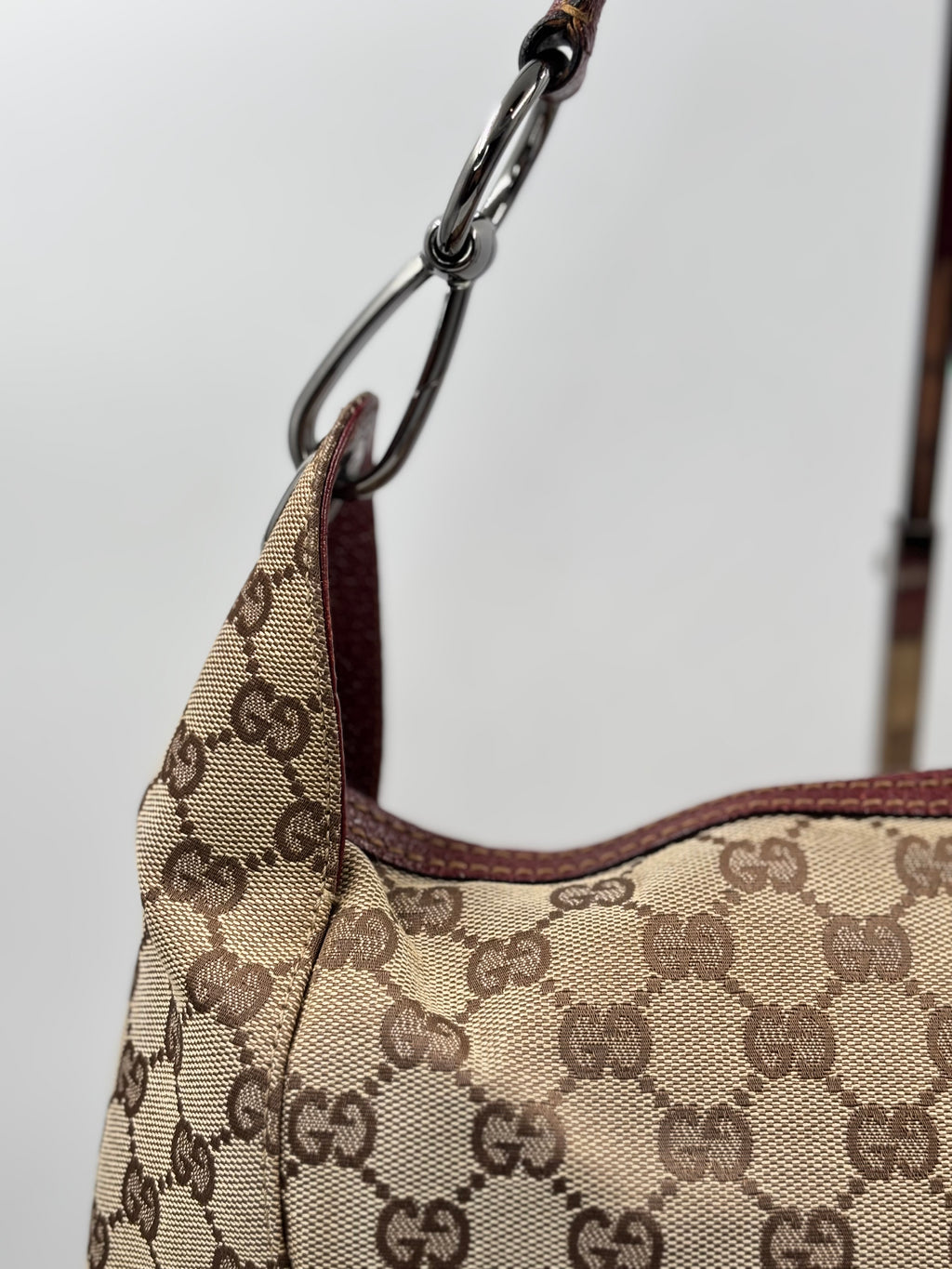 Gucci Canvas Shoulder Bag