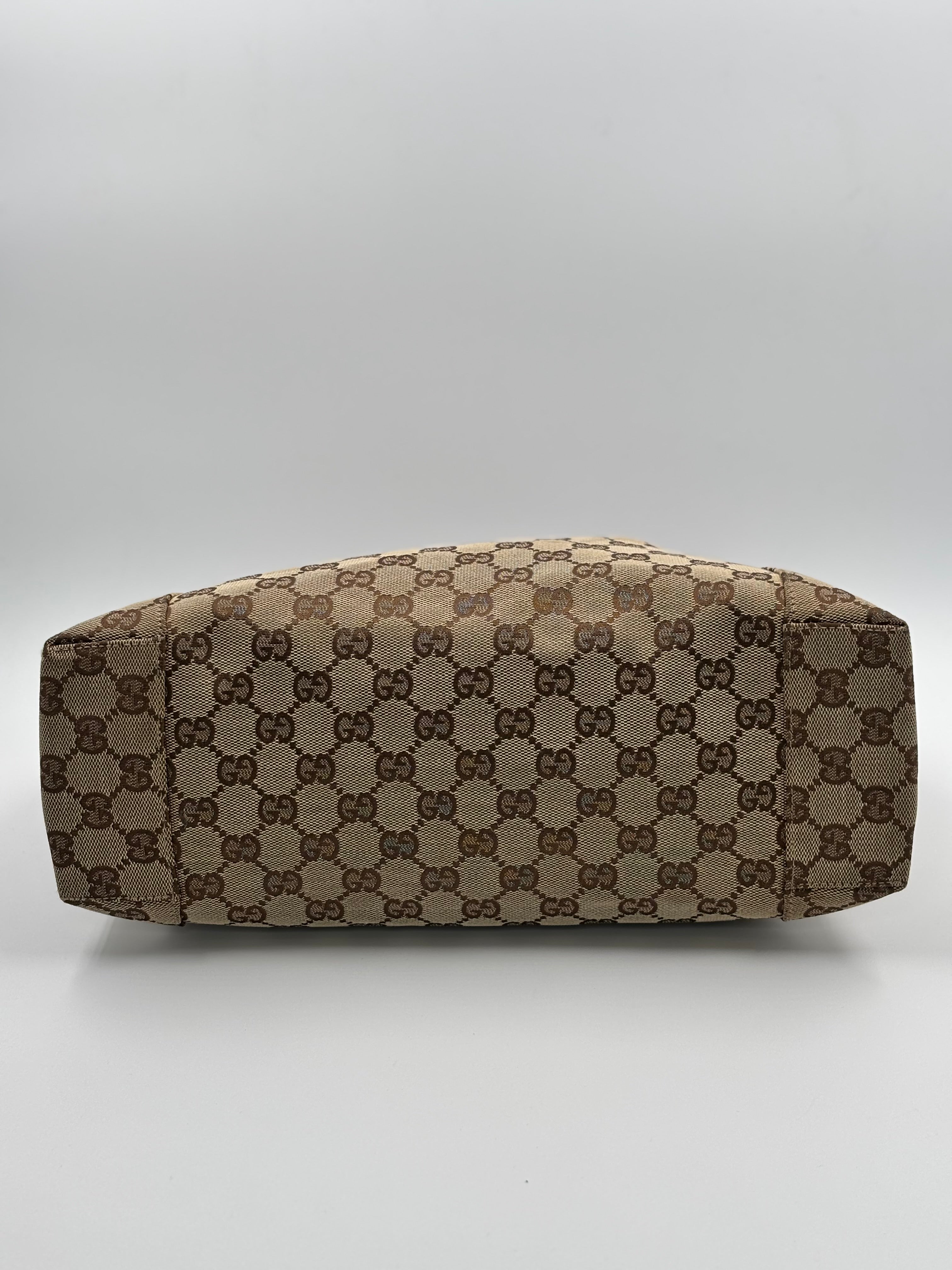 Gucci Canvas Shoulder Bag
