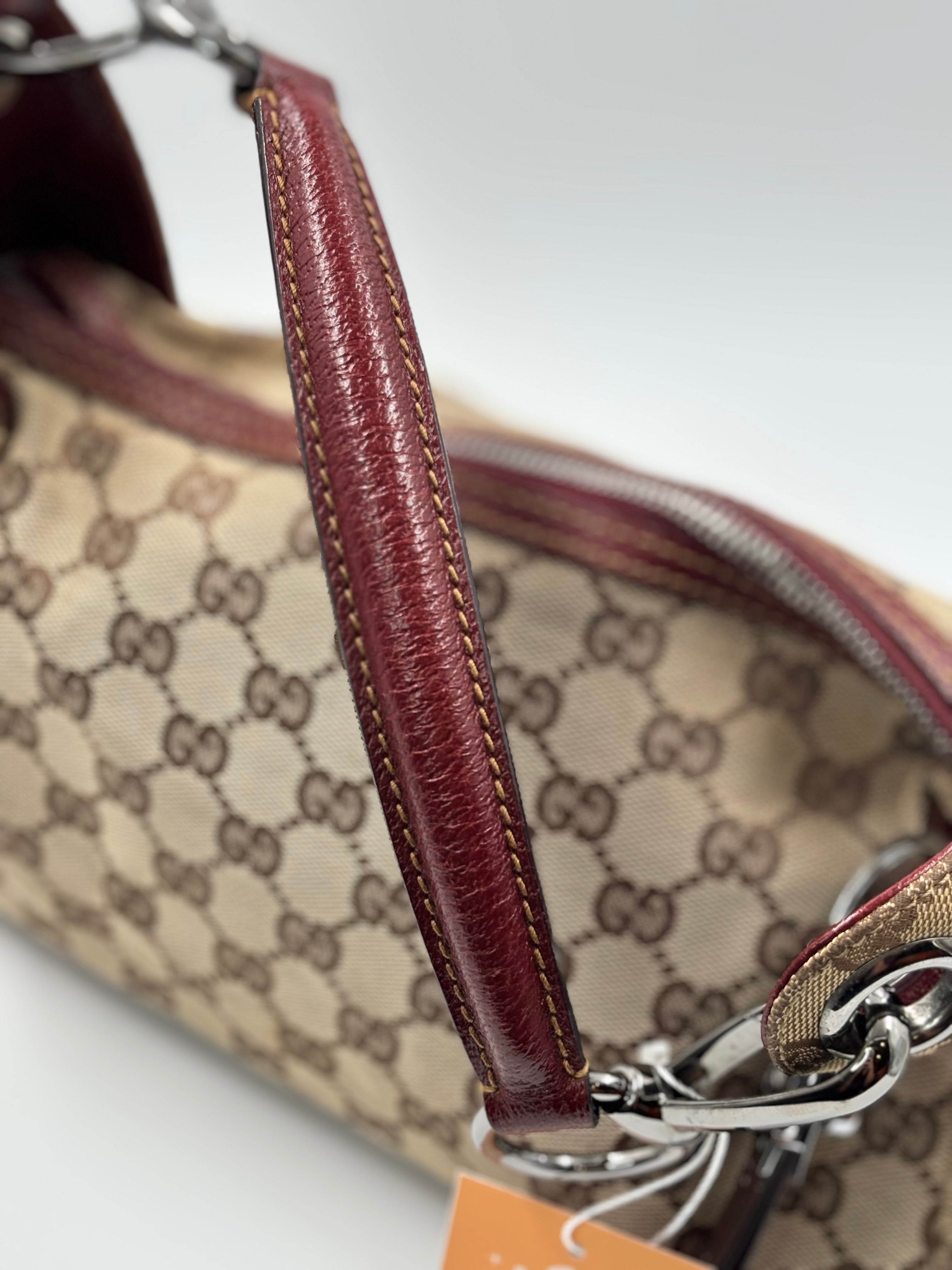 Gucci Canvas Shoulder Bag