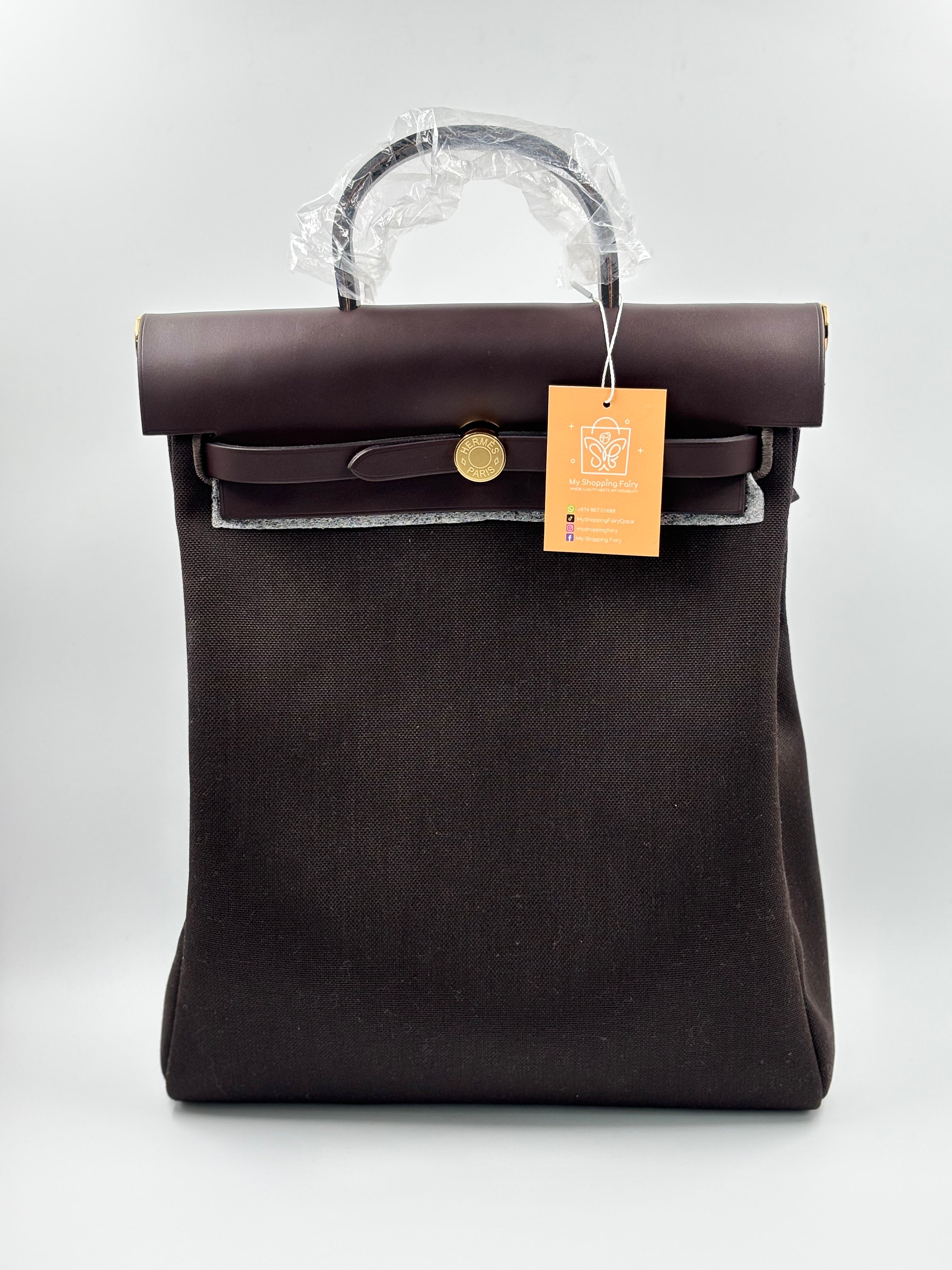 Brandnew Hermes Herbag Backpack