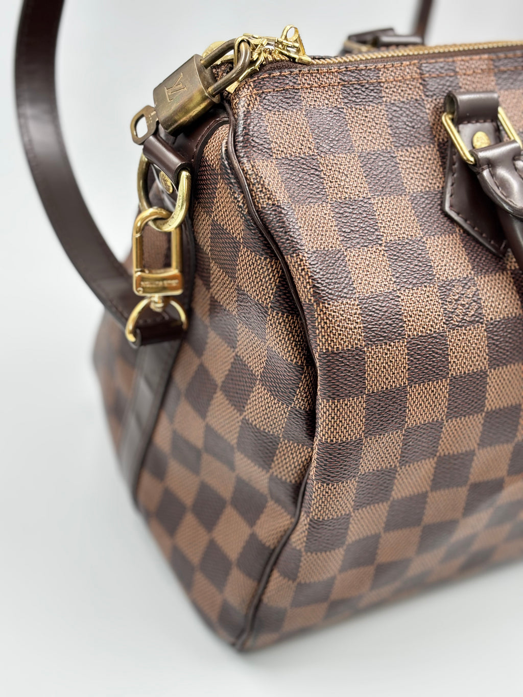 Lv Damier Canvas Speedy Bandouliere  30