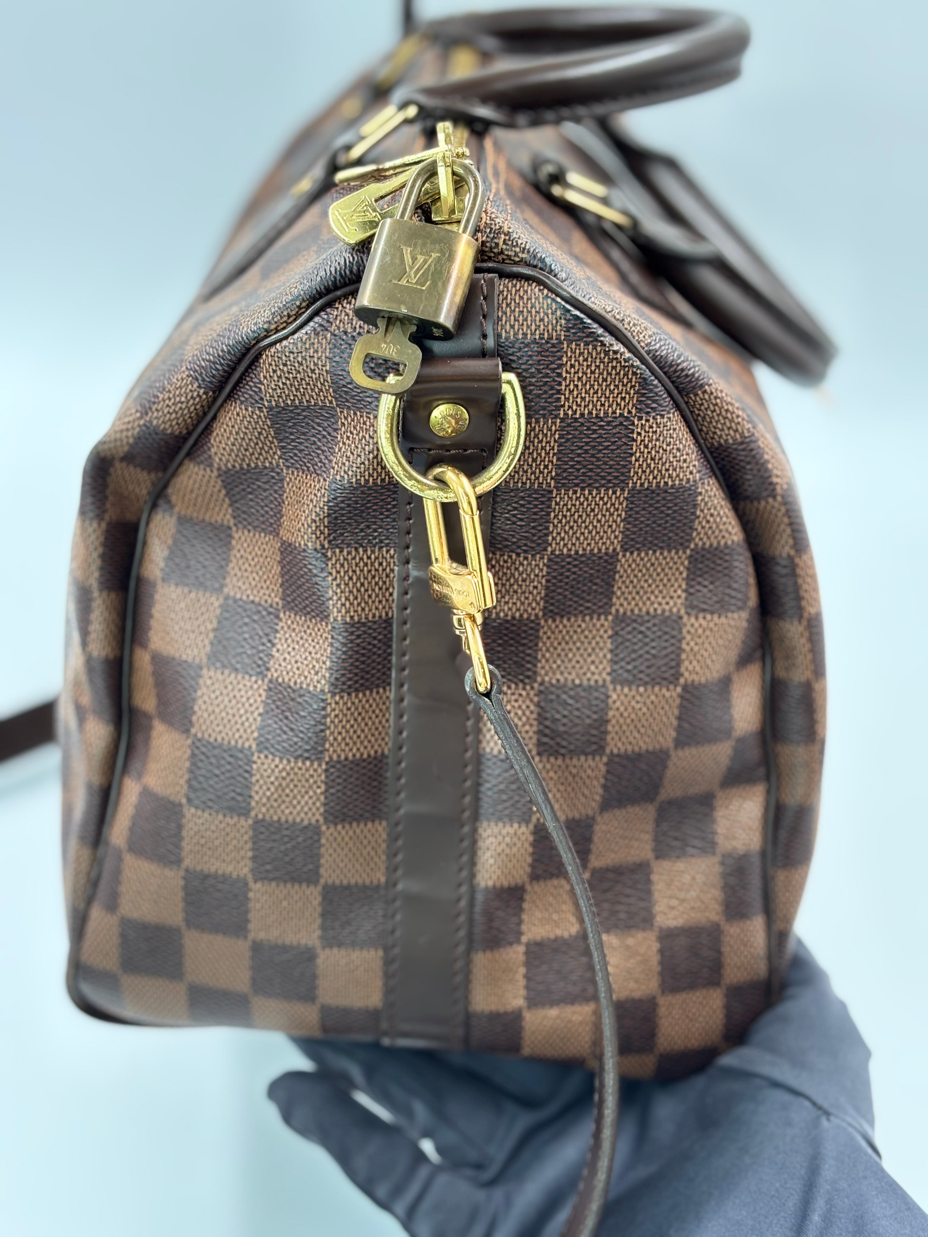 Lv Damier Canvas Speedy Bandouliere  30