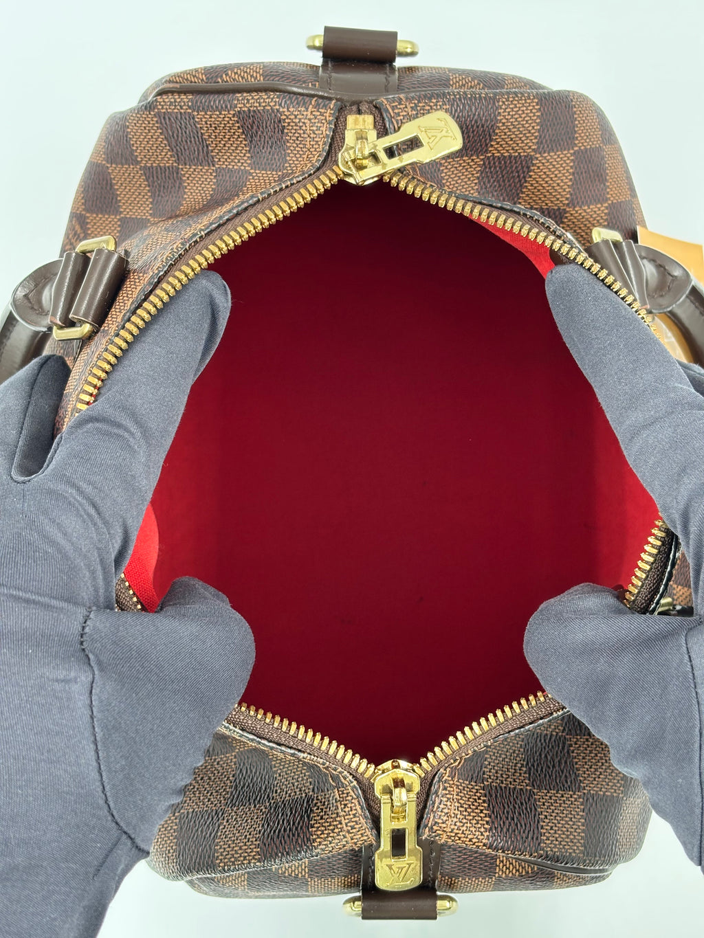 LV Damier Canvas Speedy Bandouliere  25