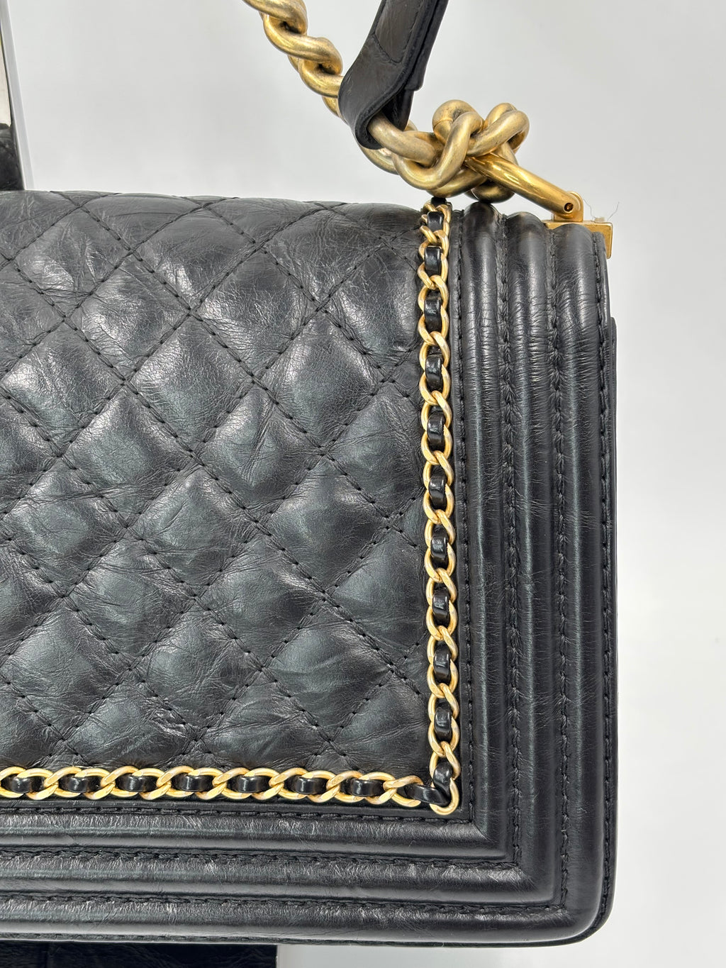 Chanel Le Boy Old Medium