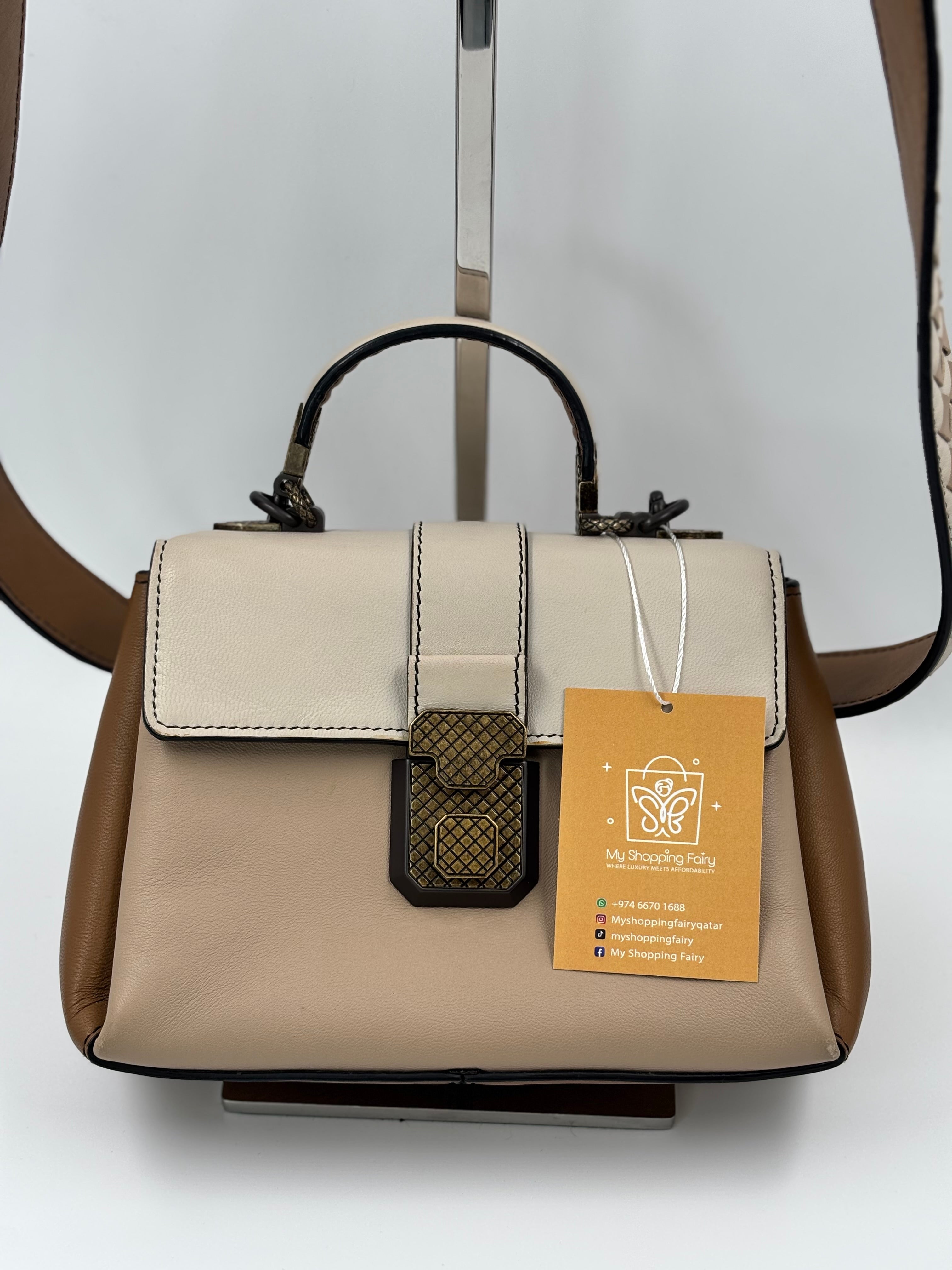 Bottega Veneta Tri Color Mini Piazza