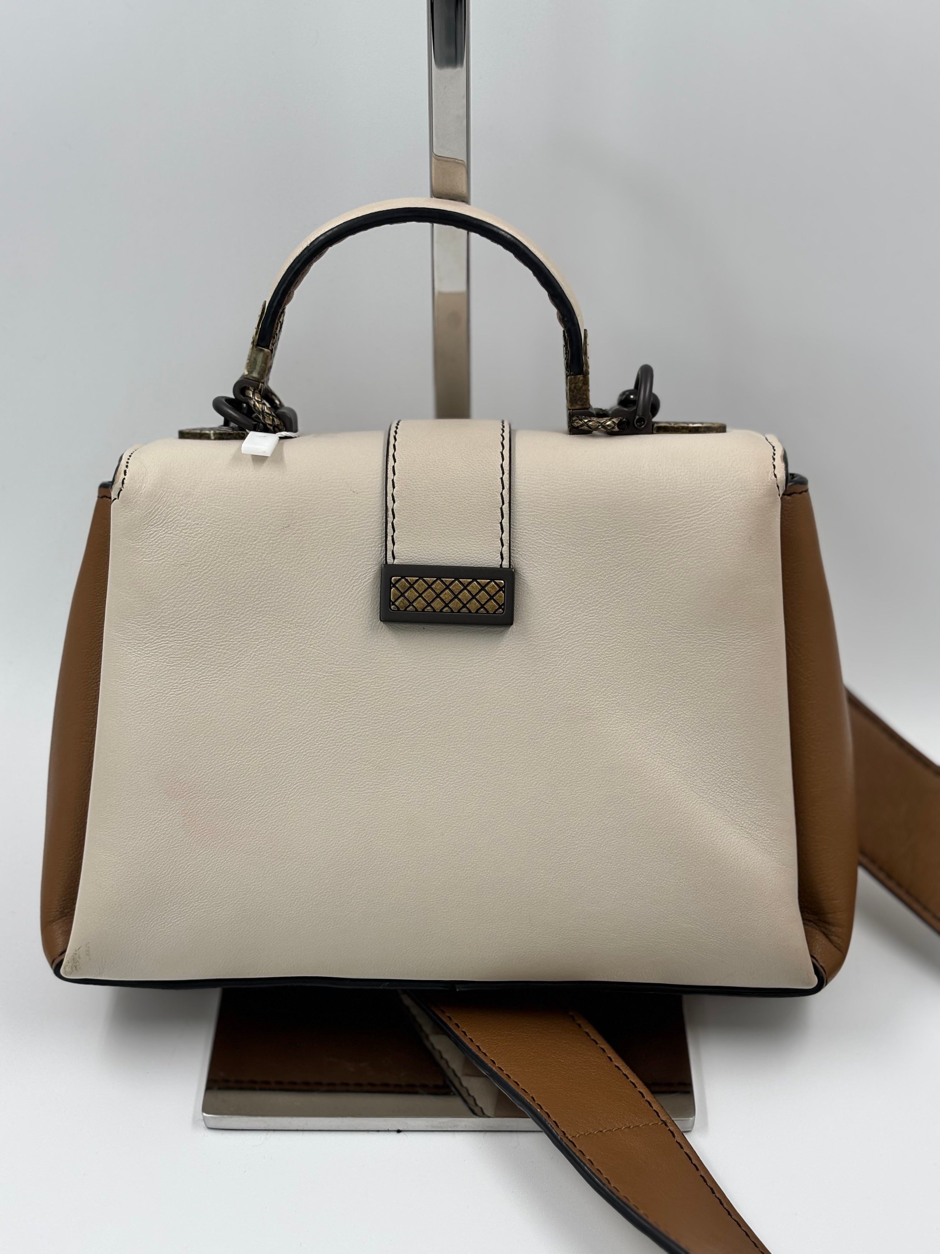 Bottega Veneta Tri Color Mini Piazza