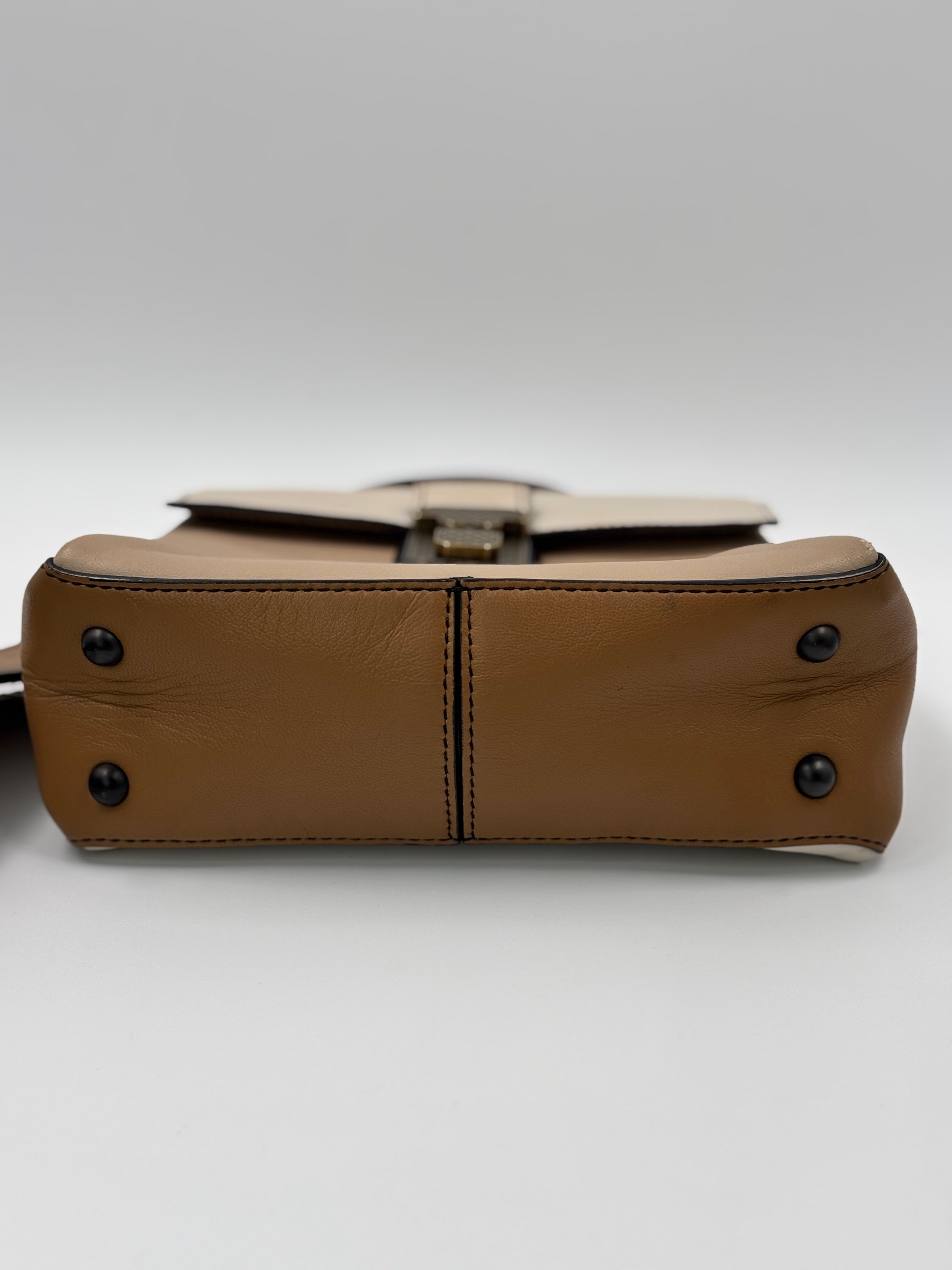 Bottega Veneta Tri Color Mini Piazza