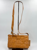 Bottega Veneta Mustard Cassette Crossbody Bag
