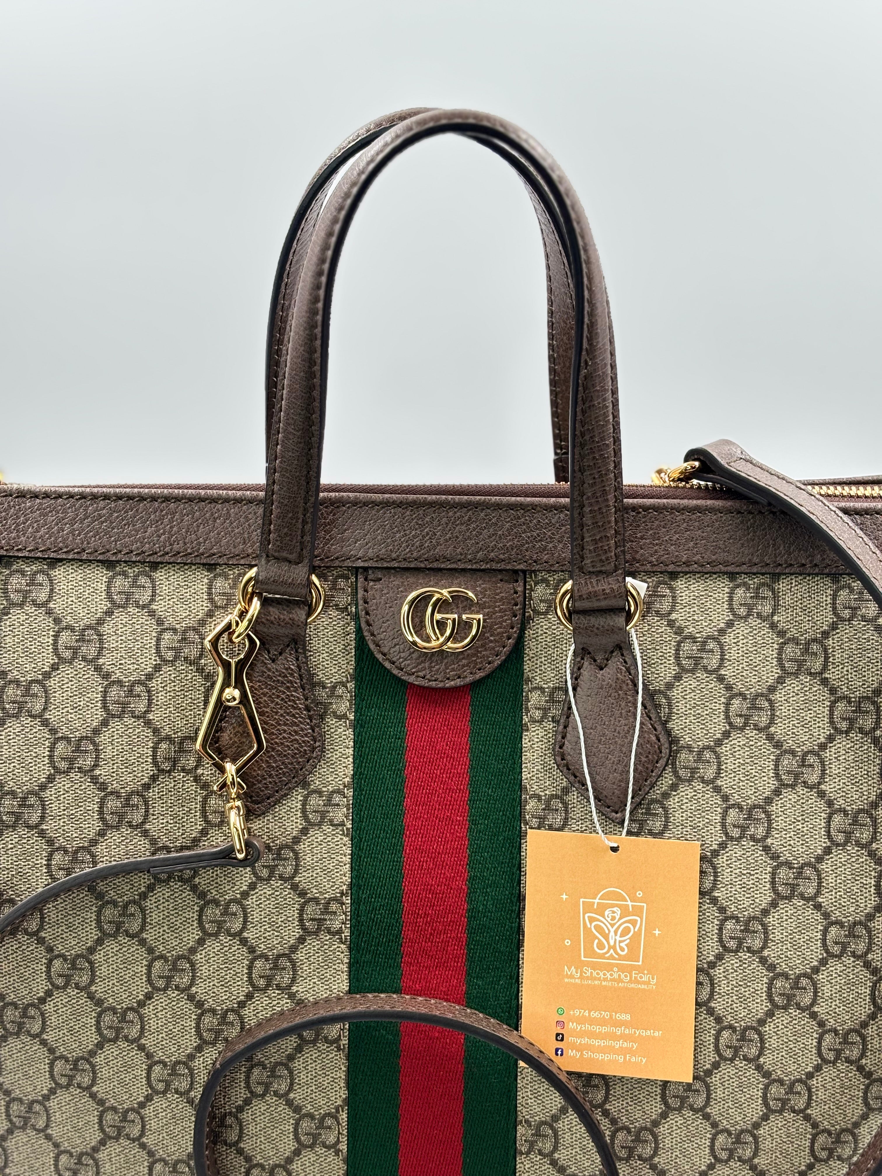 Gucci Ophidia GG Medium Tote Bag