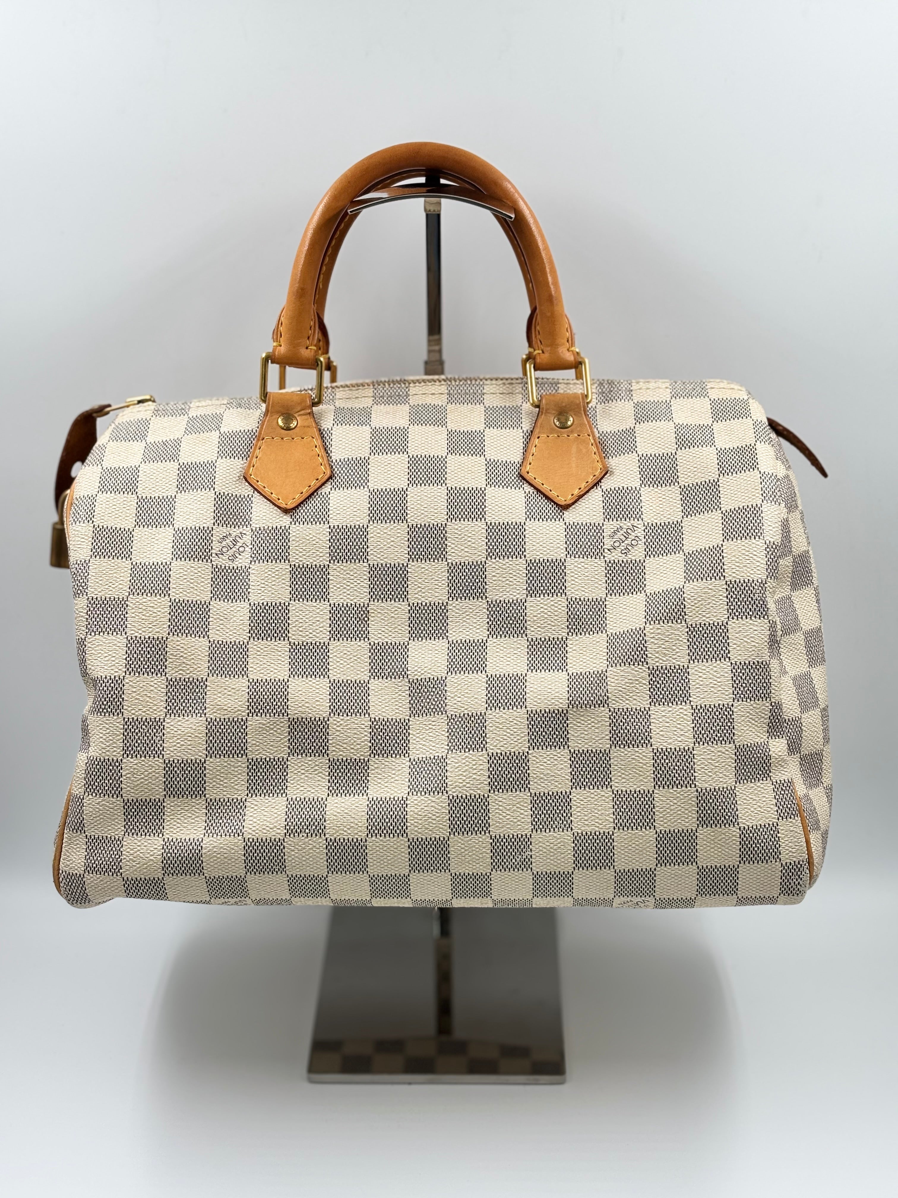 LV Damier Azur Canvas Speedy 30