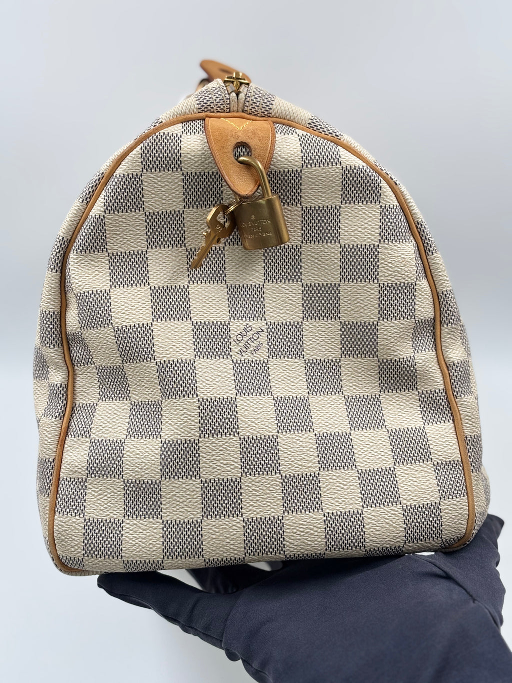 LV Damier Azur Canvas Speedy 30