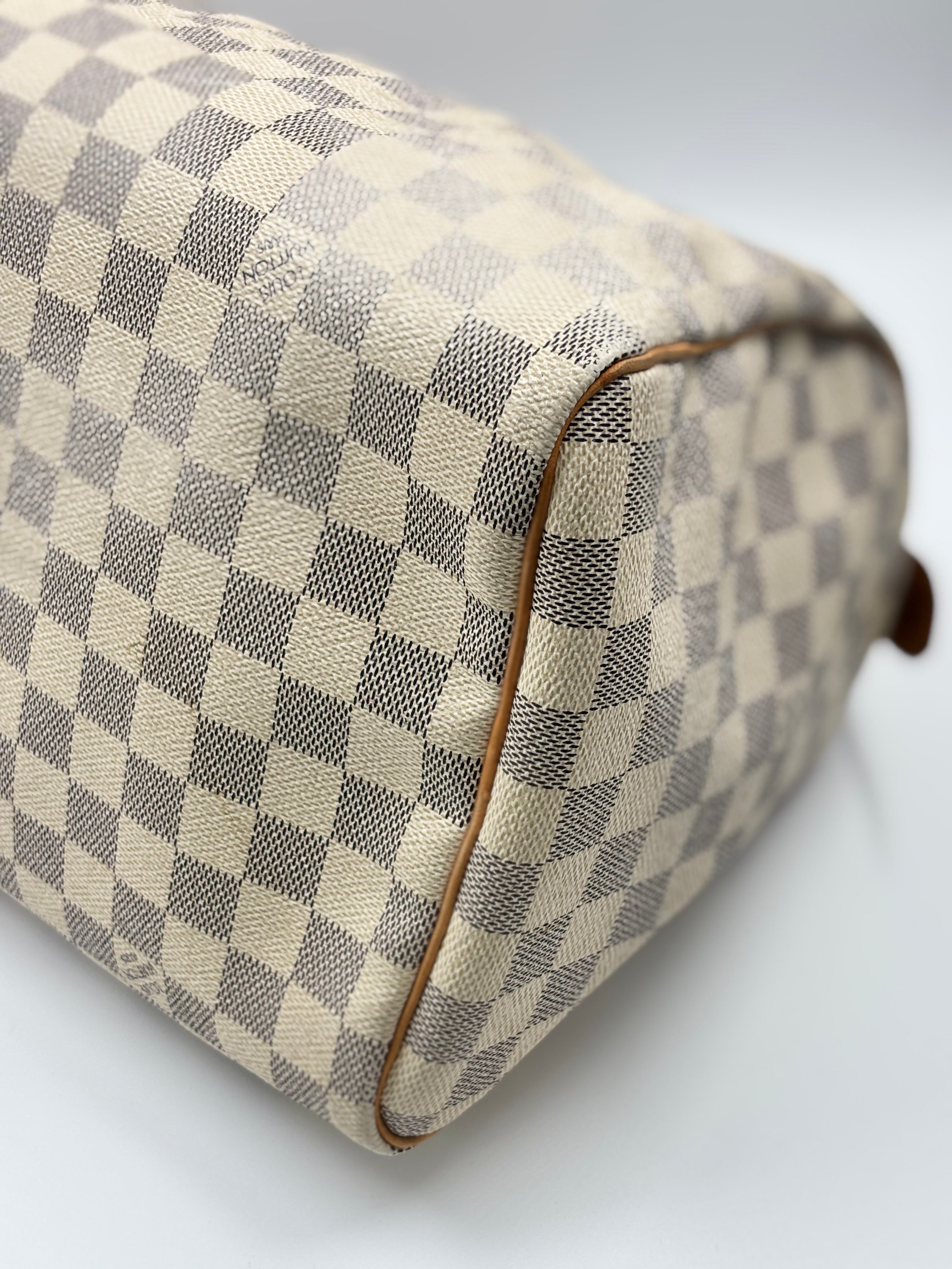 LV Damier Azur Canvas Speedy 30
