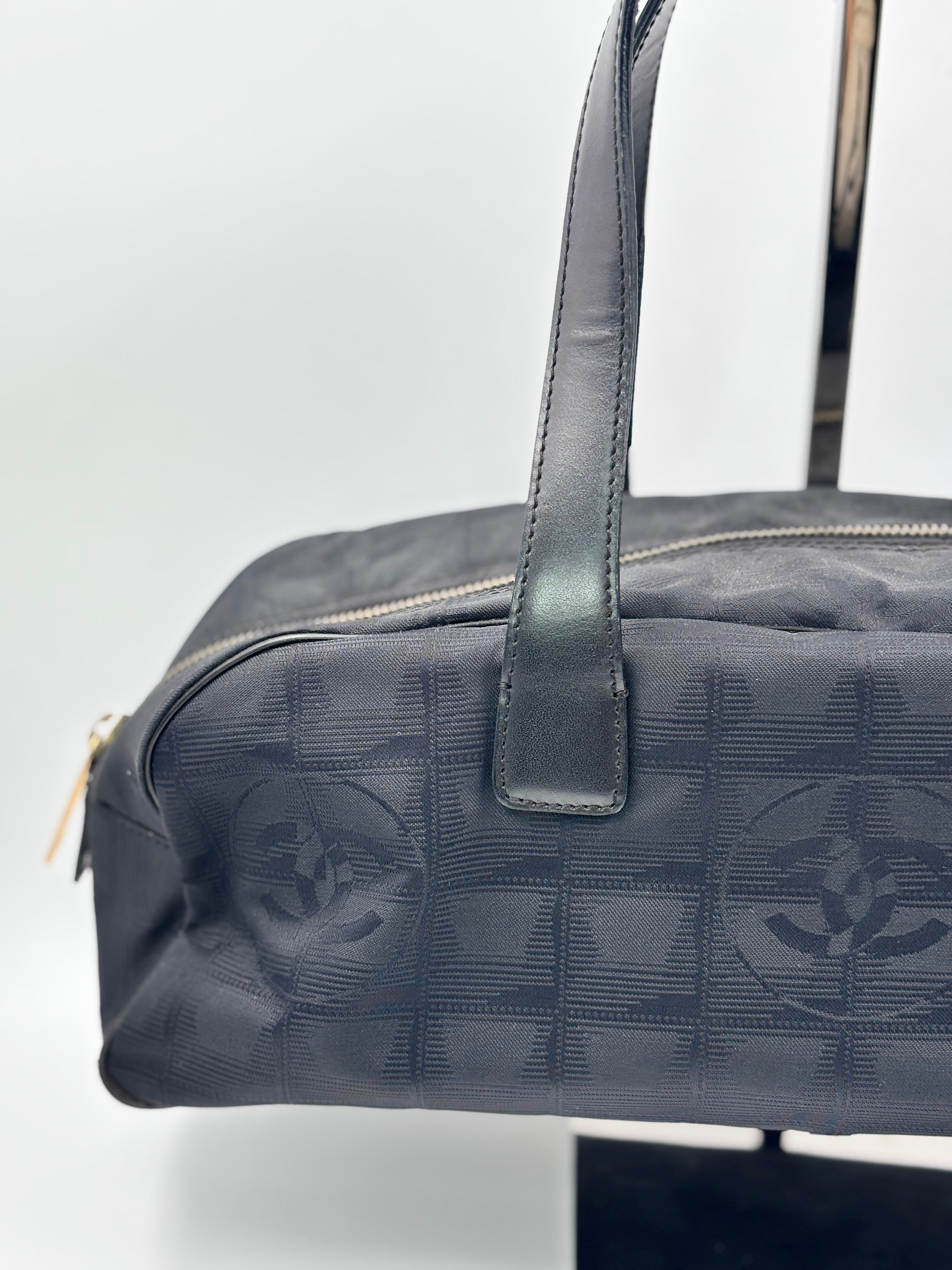 Chanel Nylon Bowler Bag
