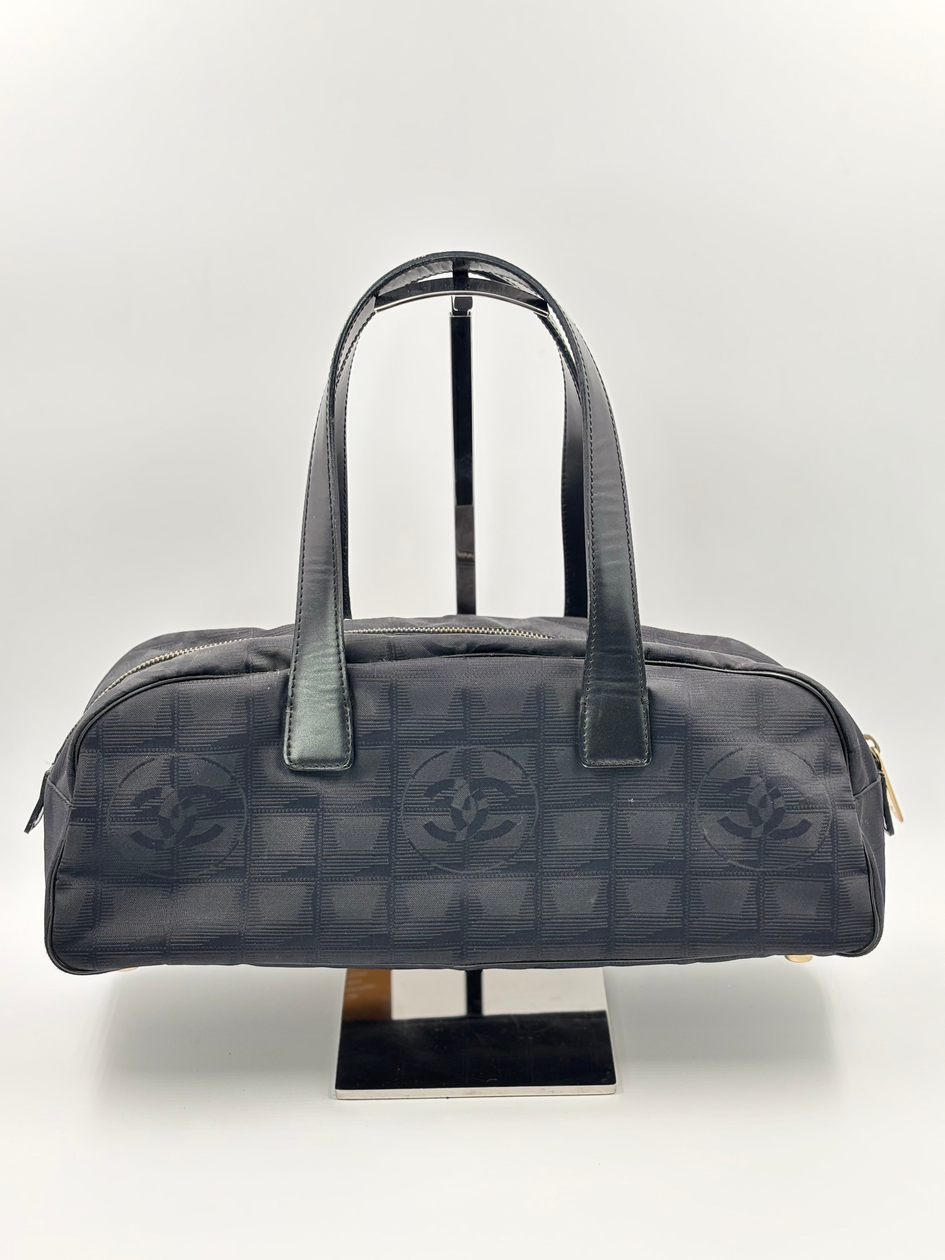 Chanel Nylon Bowler Bag