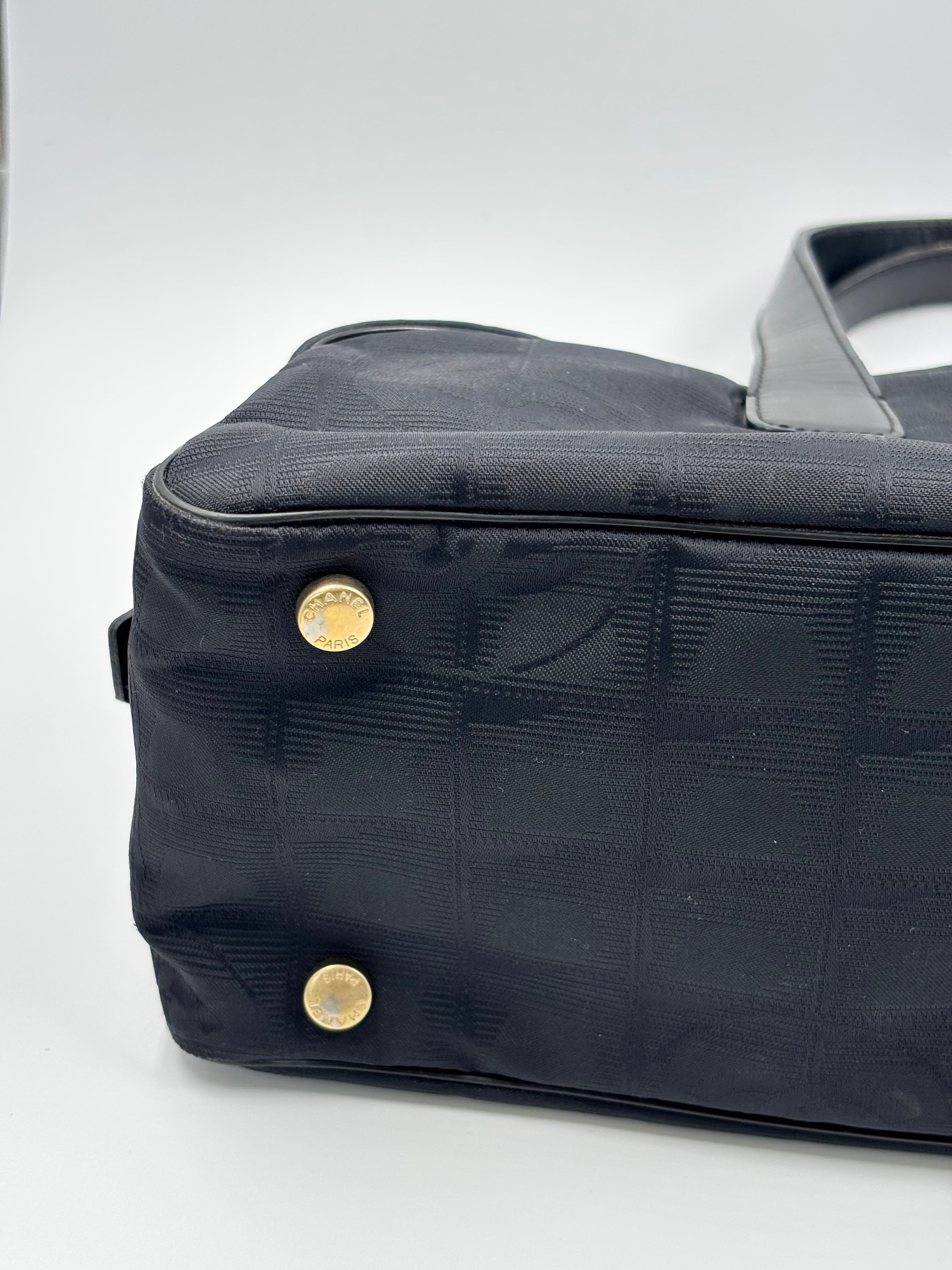 Chanel Nylon Bowler Bag
