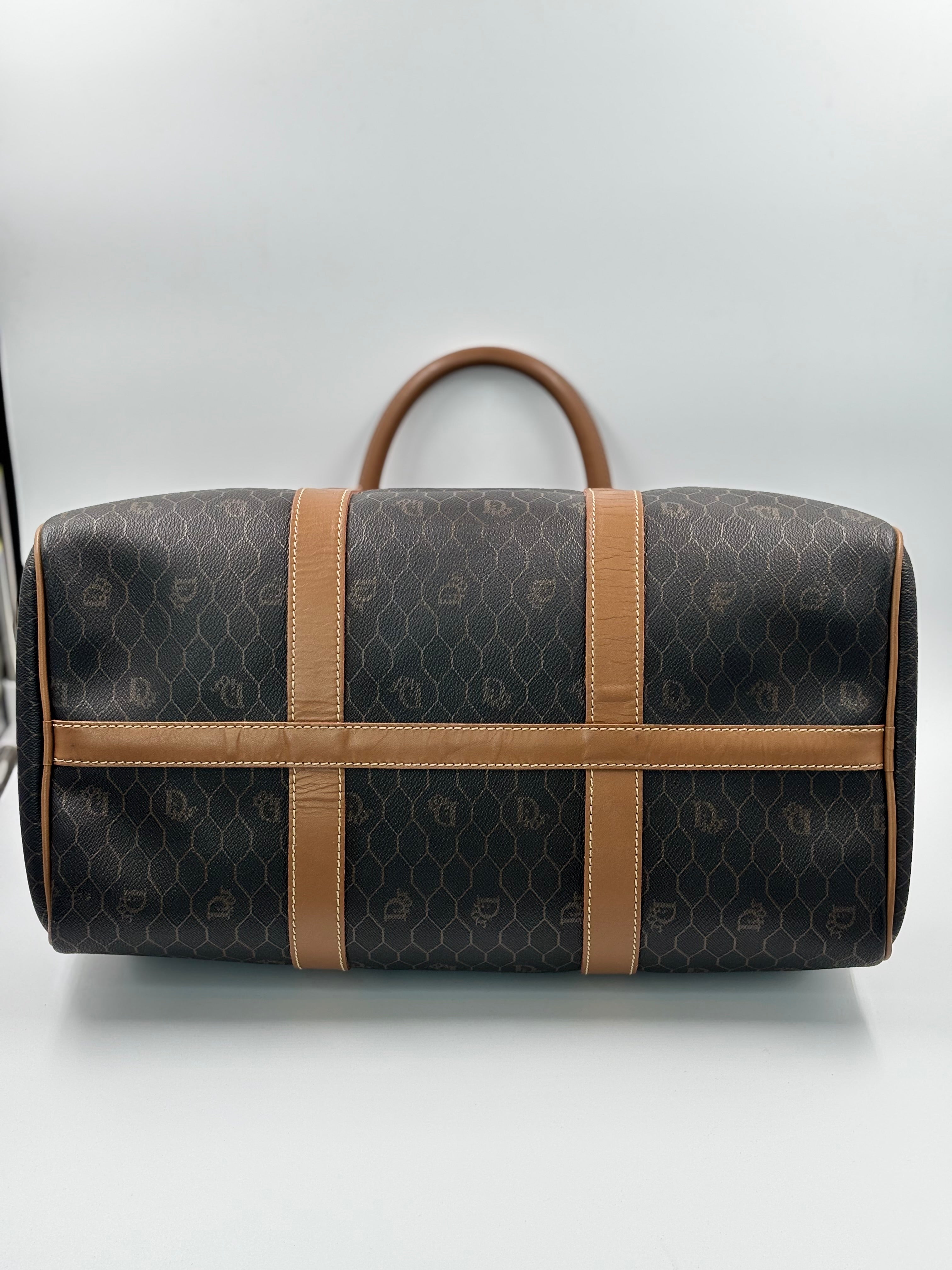 Christan Dior  Honeycomb Dior Boston Bag