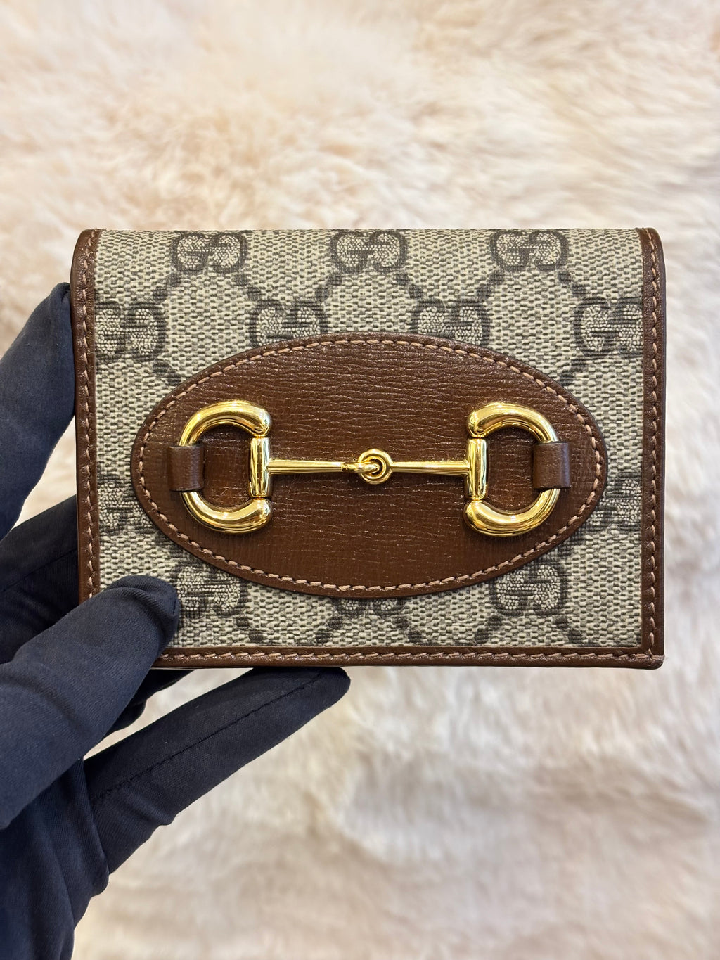 Gucci Horsebit 1955 Card Case wallet