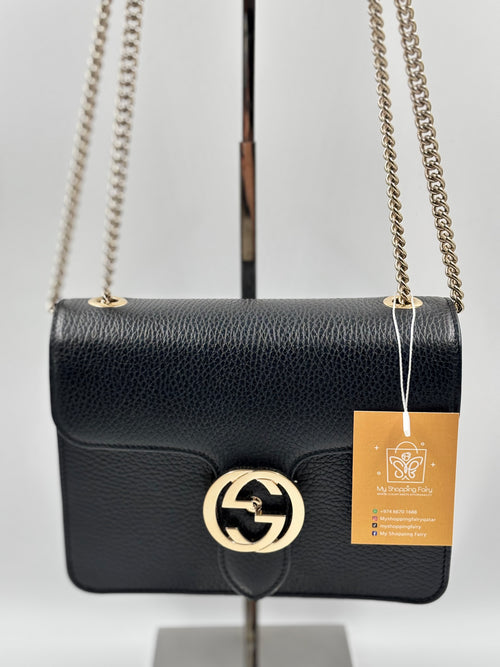 Gucci Interlocking Chain Small Shoulder Bag