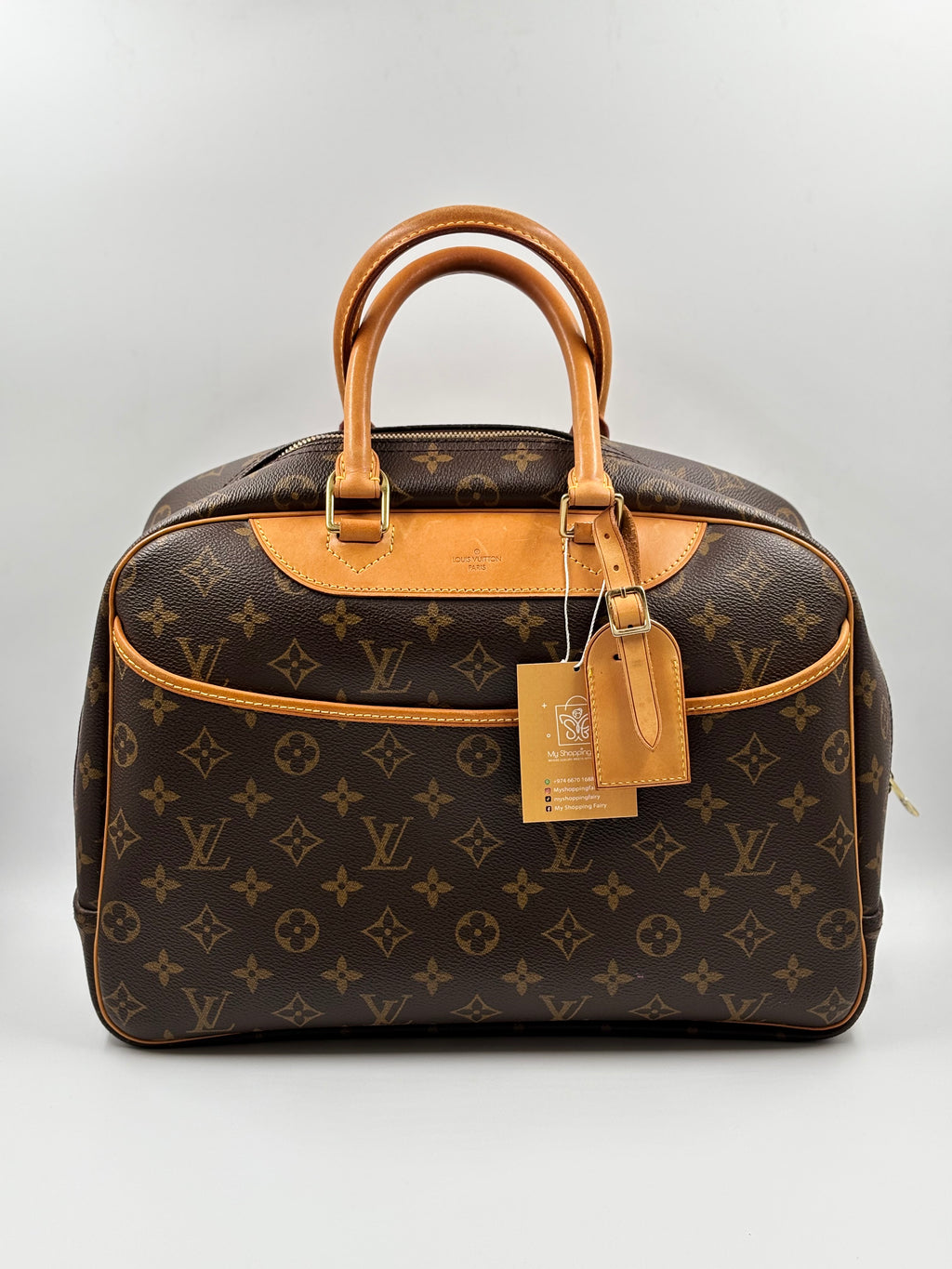LV Monogram Canvas Deauville Bag
